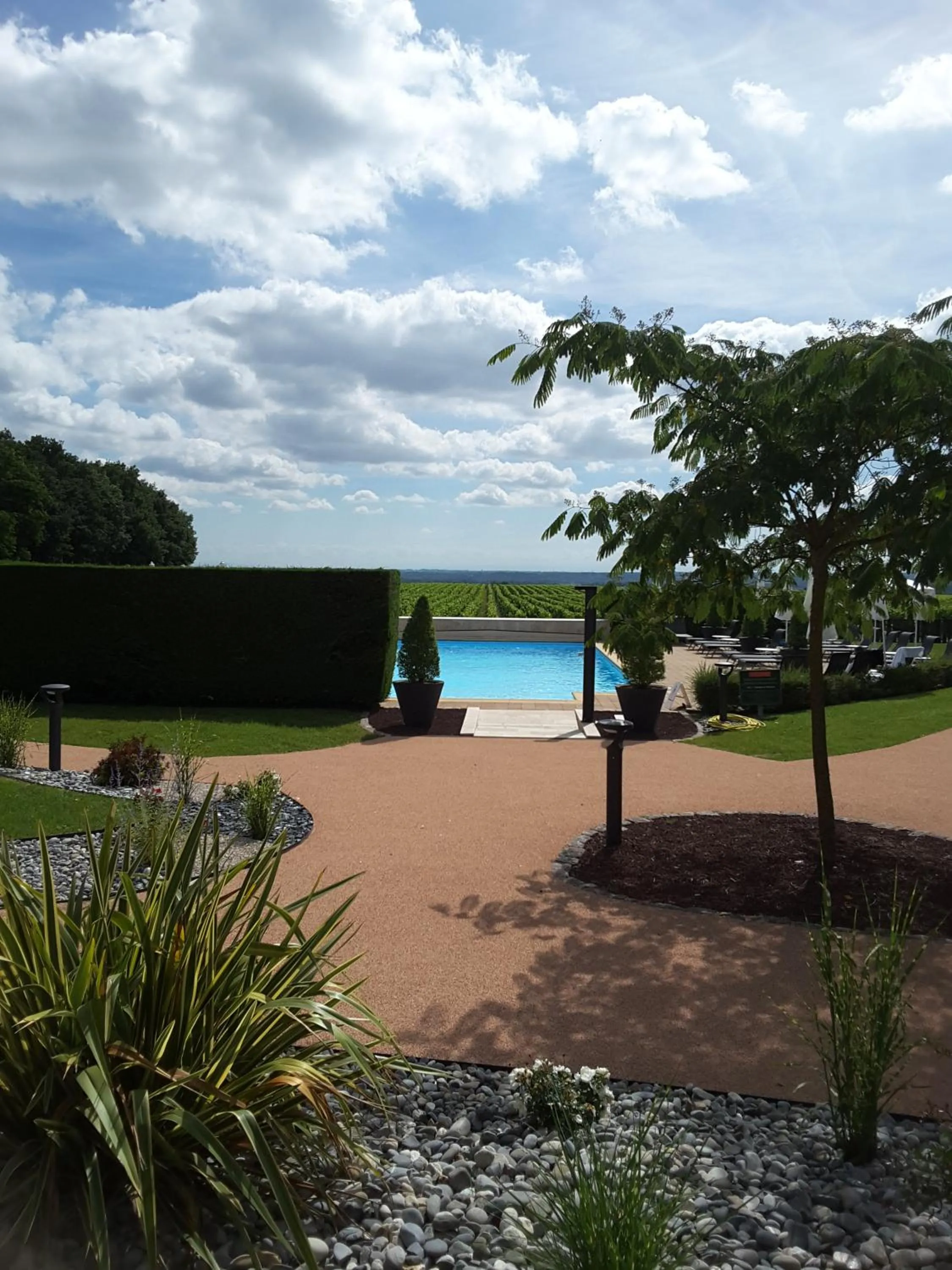 Spring in Château de Pizay