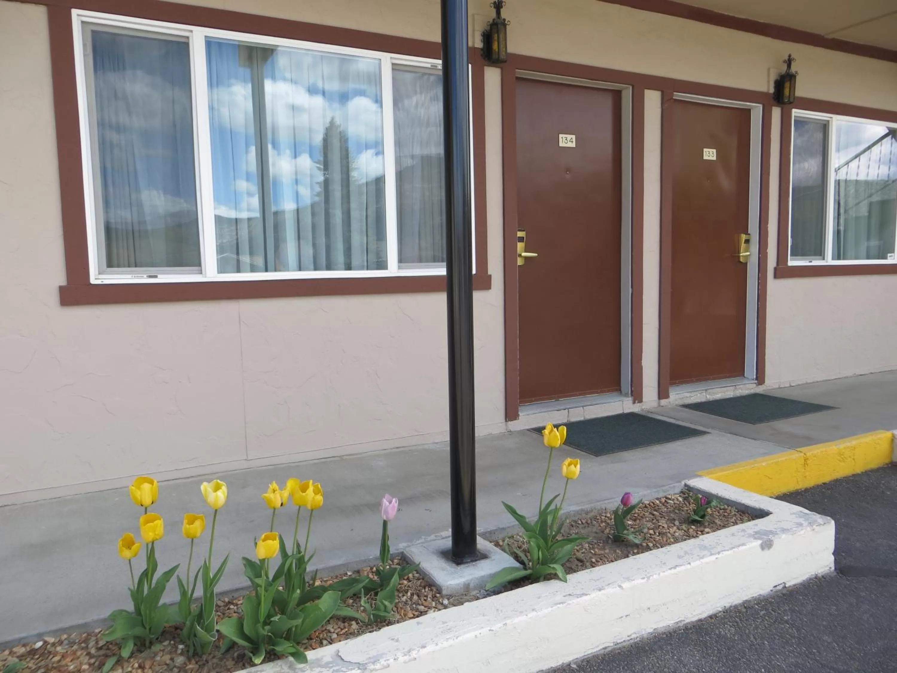 Property building in Bristlecone Motel