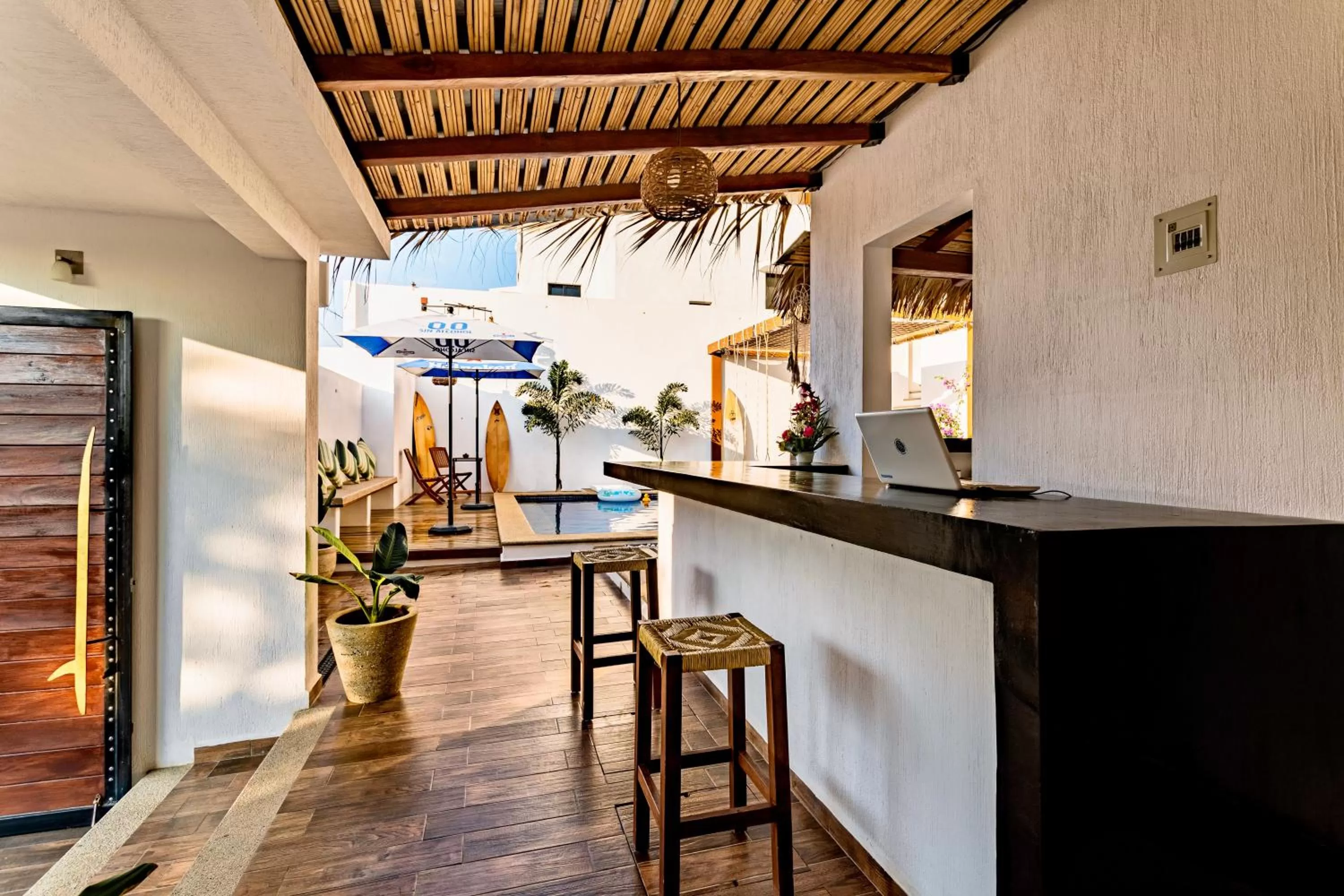 Lobby or reception in Punta Kai Hotel & Hostal