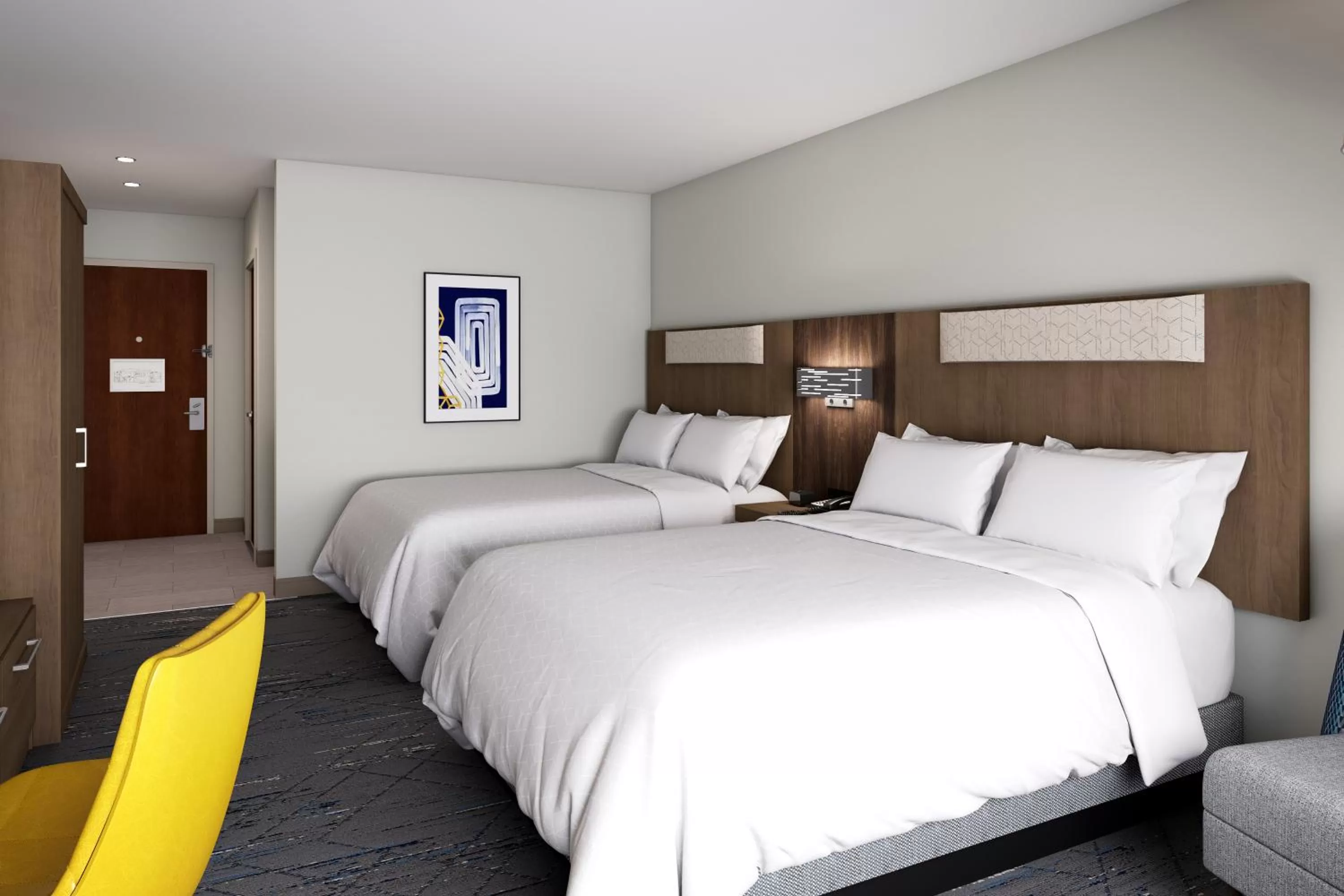 Bed in Holiday Inn Express & Suites Central Omaha by IHG