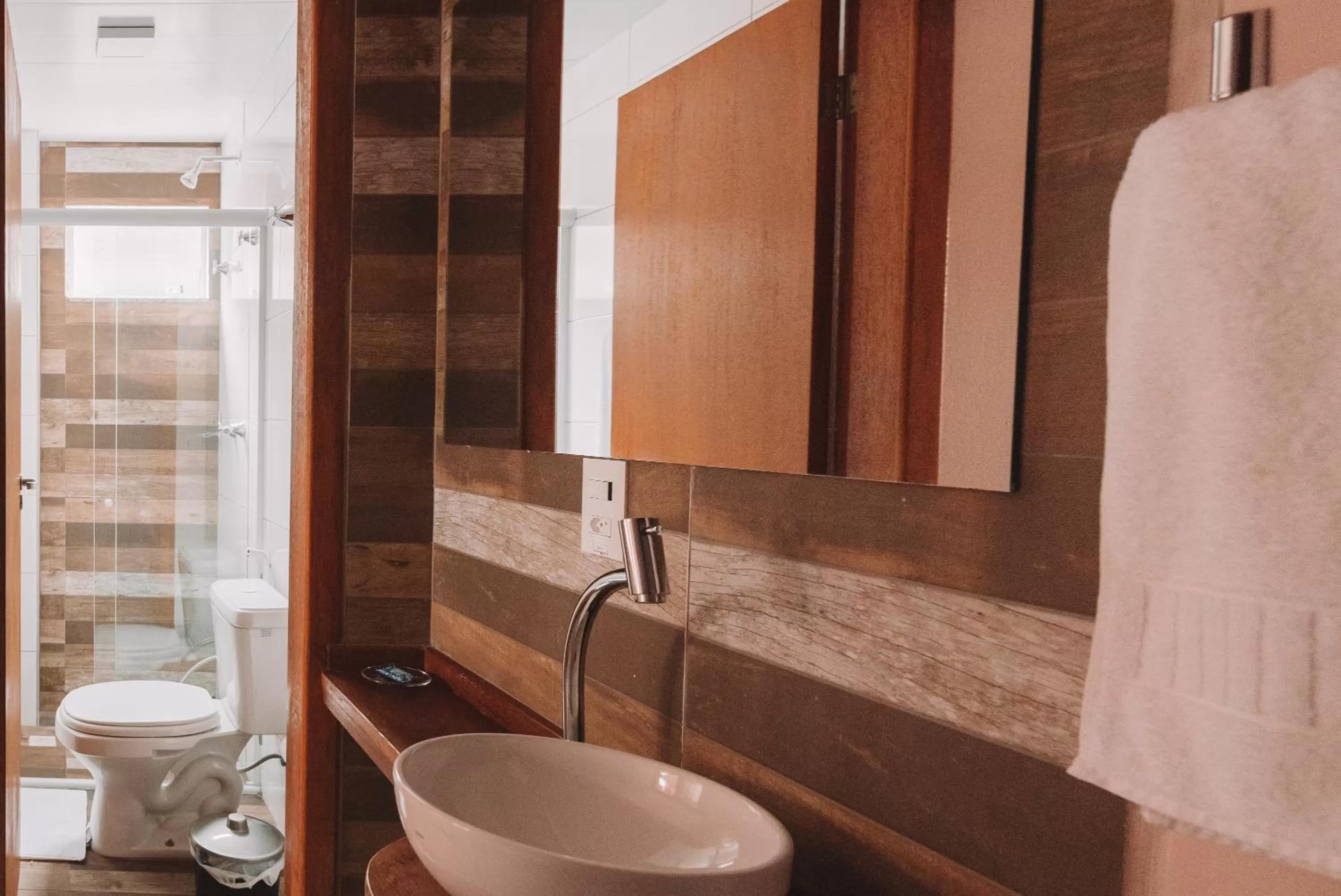 Bathroom in Pousada Moquirido