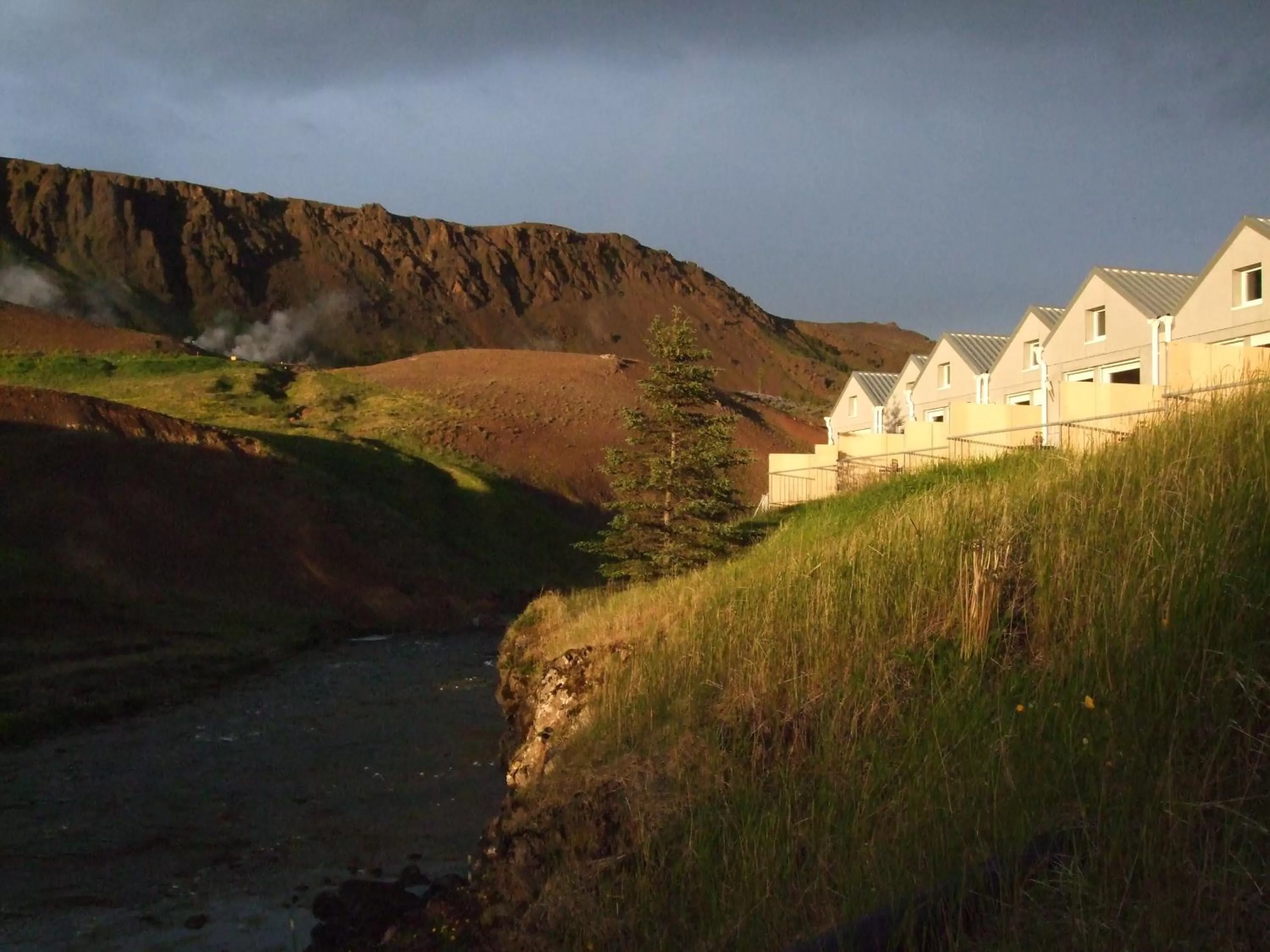 Facade/entrance in Frost and Fire Hotel