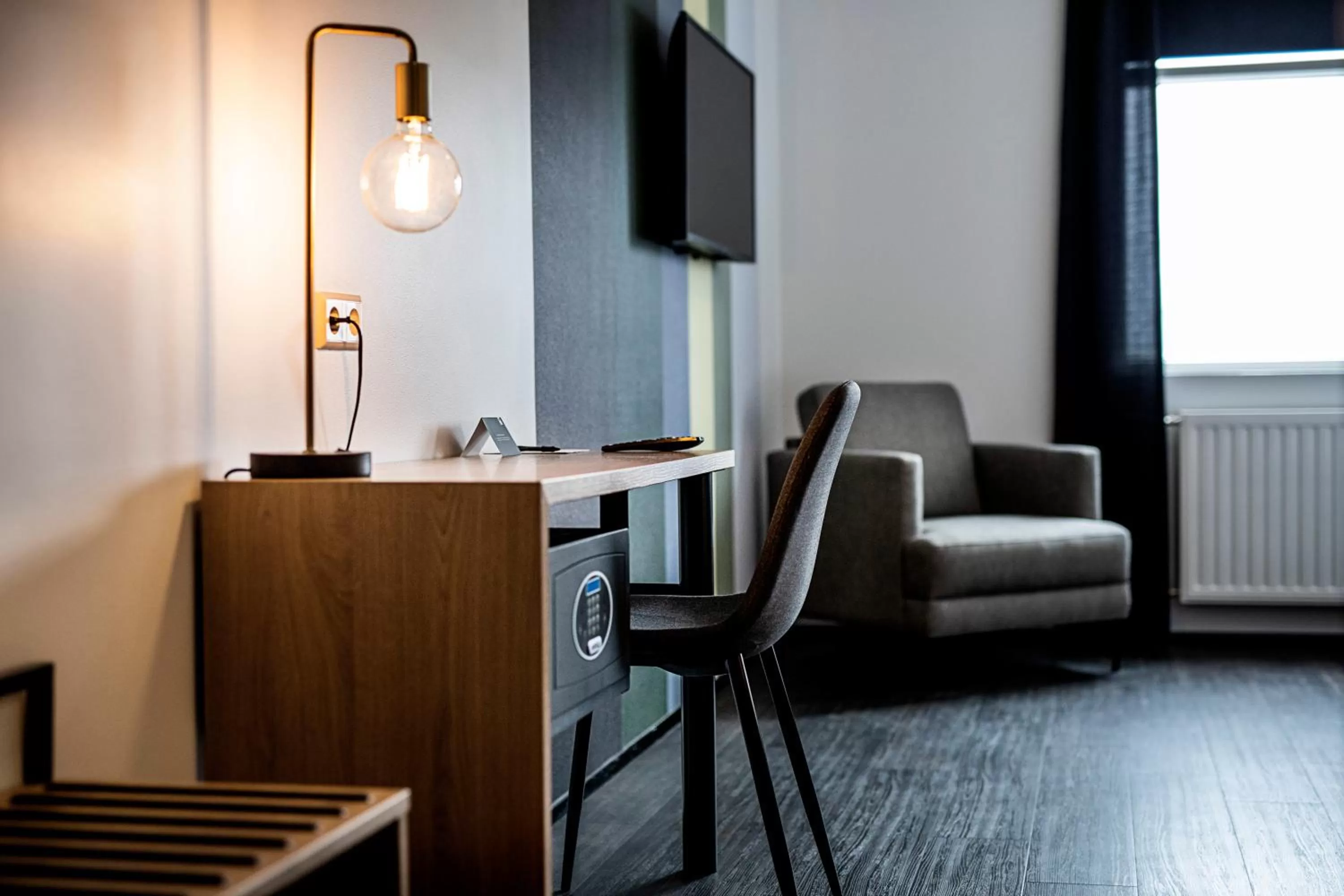 Decorative detail in 201 Hotel