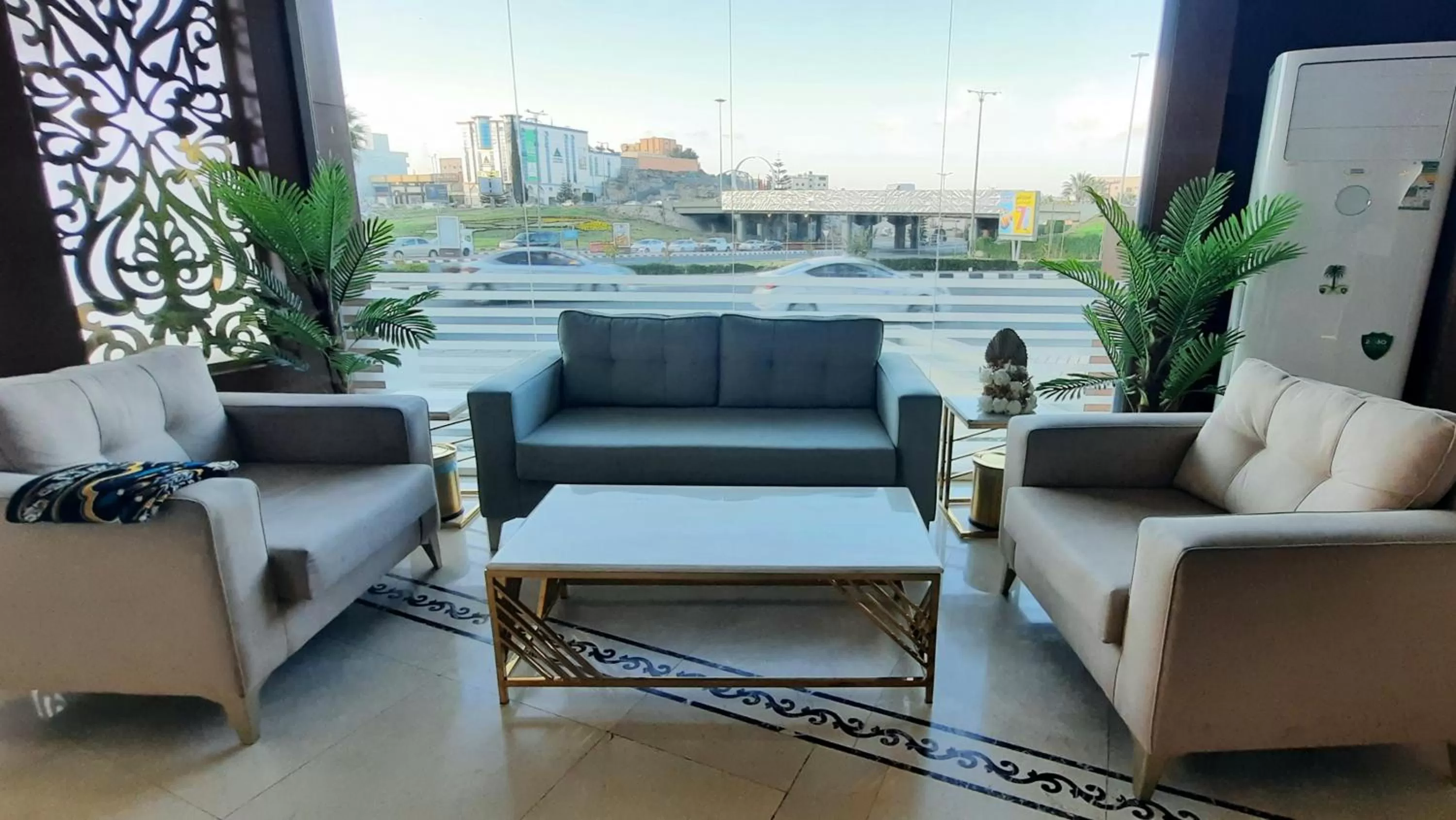 Patio in جولدن نيو جوان - Golden New Gewan - للشقق المخدومة