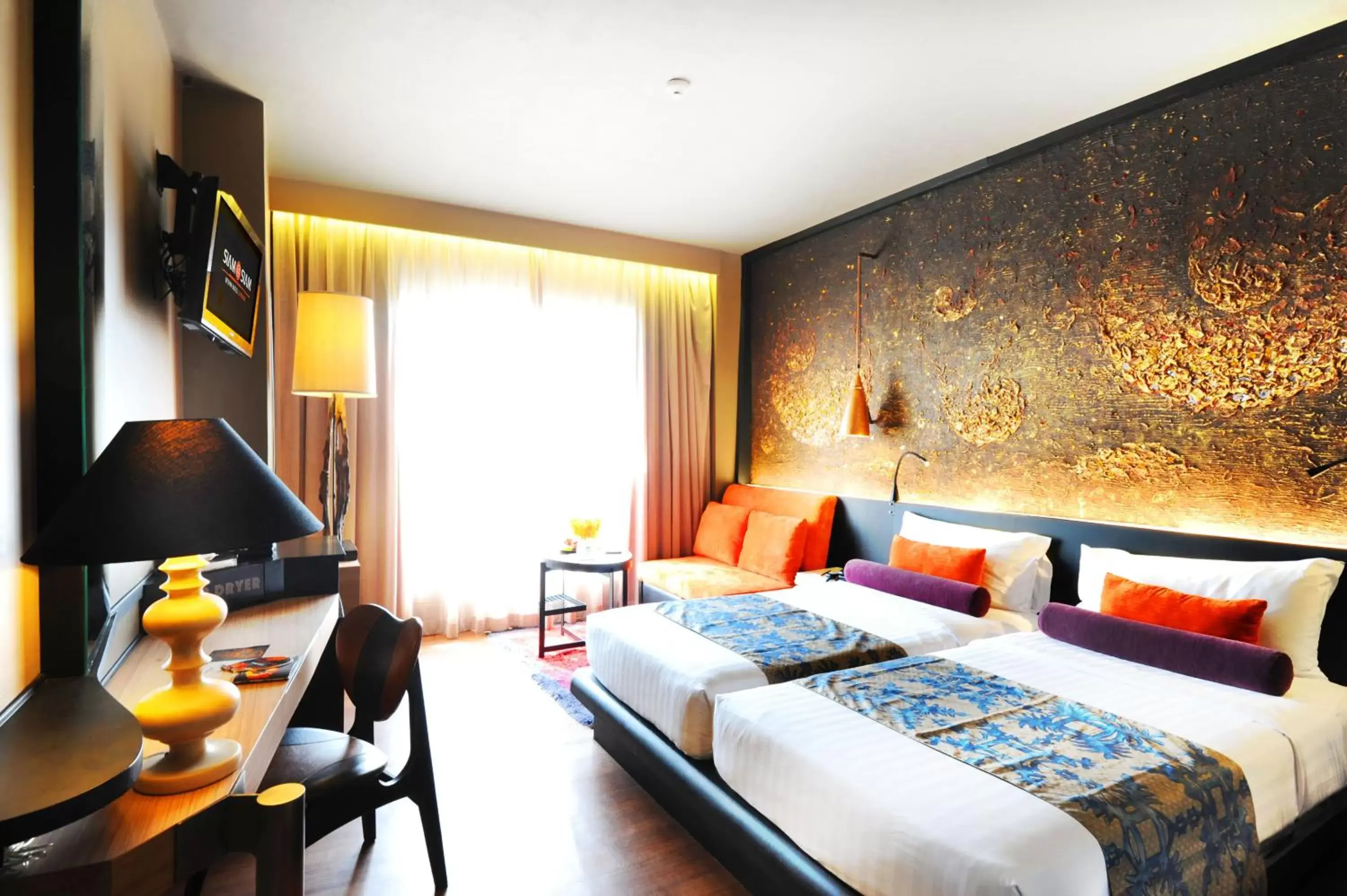 Deluxe Room in Siam At Siam Design Hotel Bangkok Deluxe Room in Siam At Siam Design Hotel Bangkok