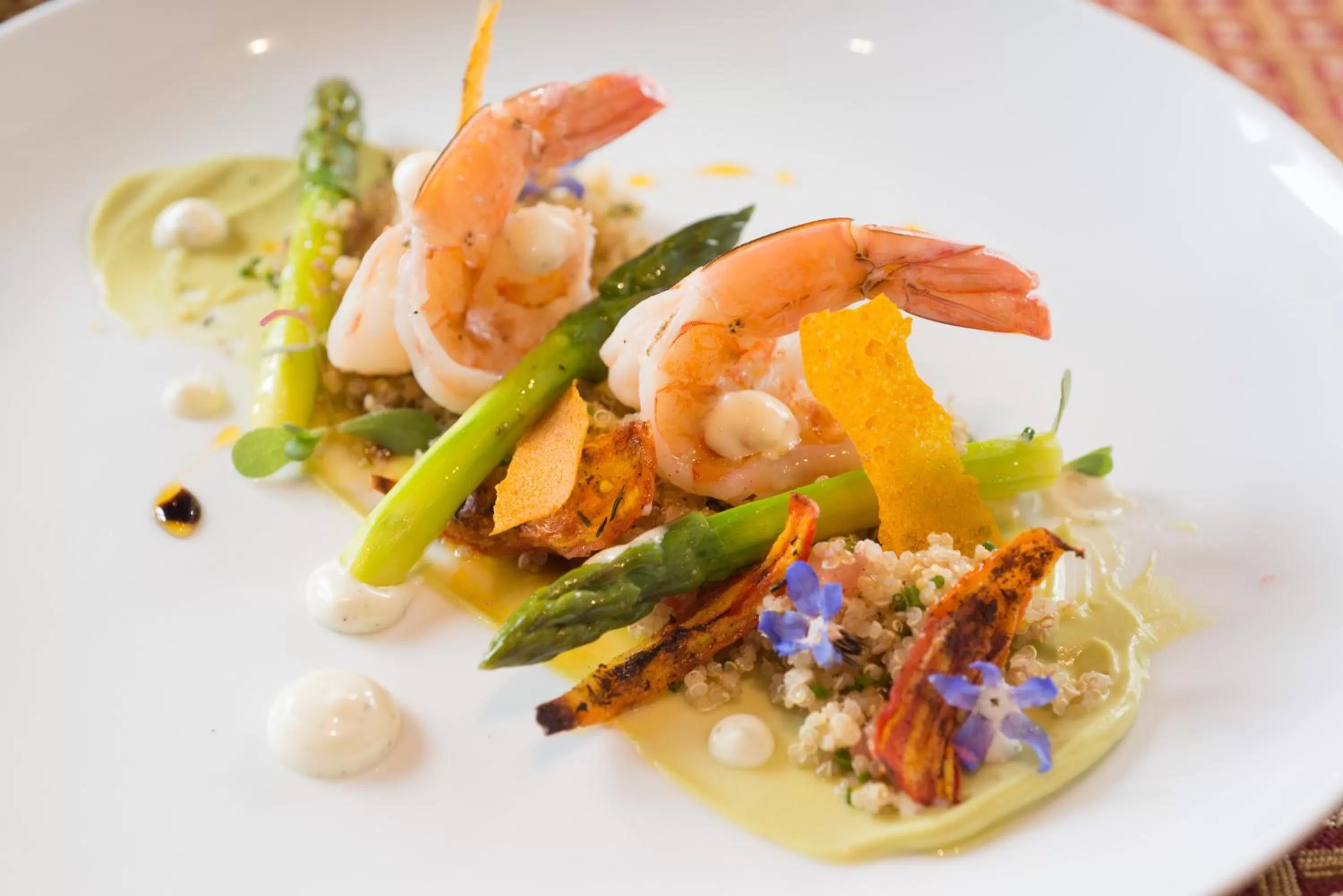 Food and drinks in Plaza Grande Hotel