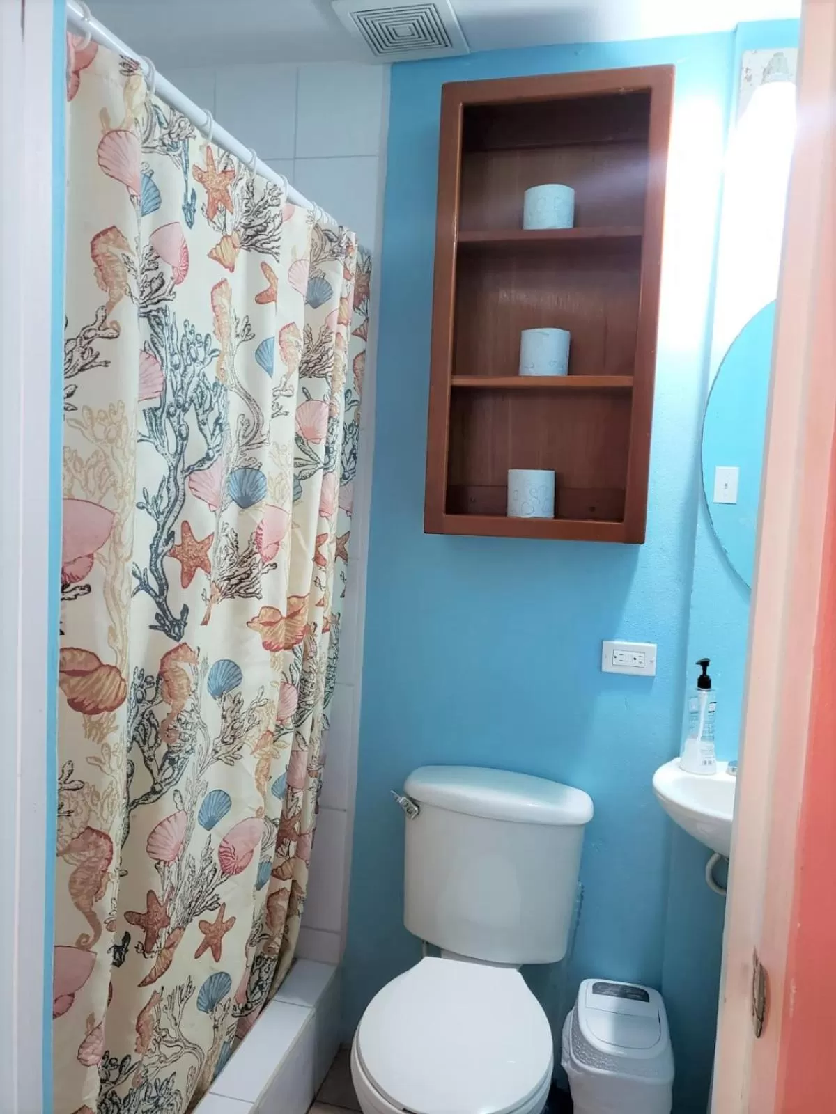 Bathroom in Beach Side Condos Caye Caulker by CCVH