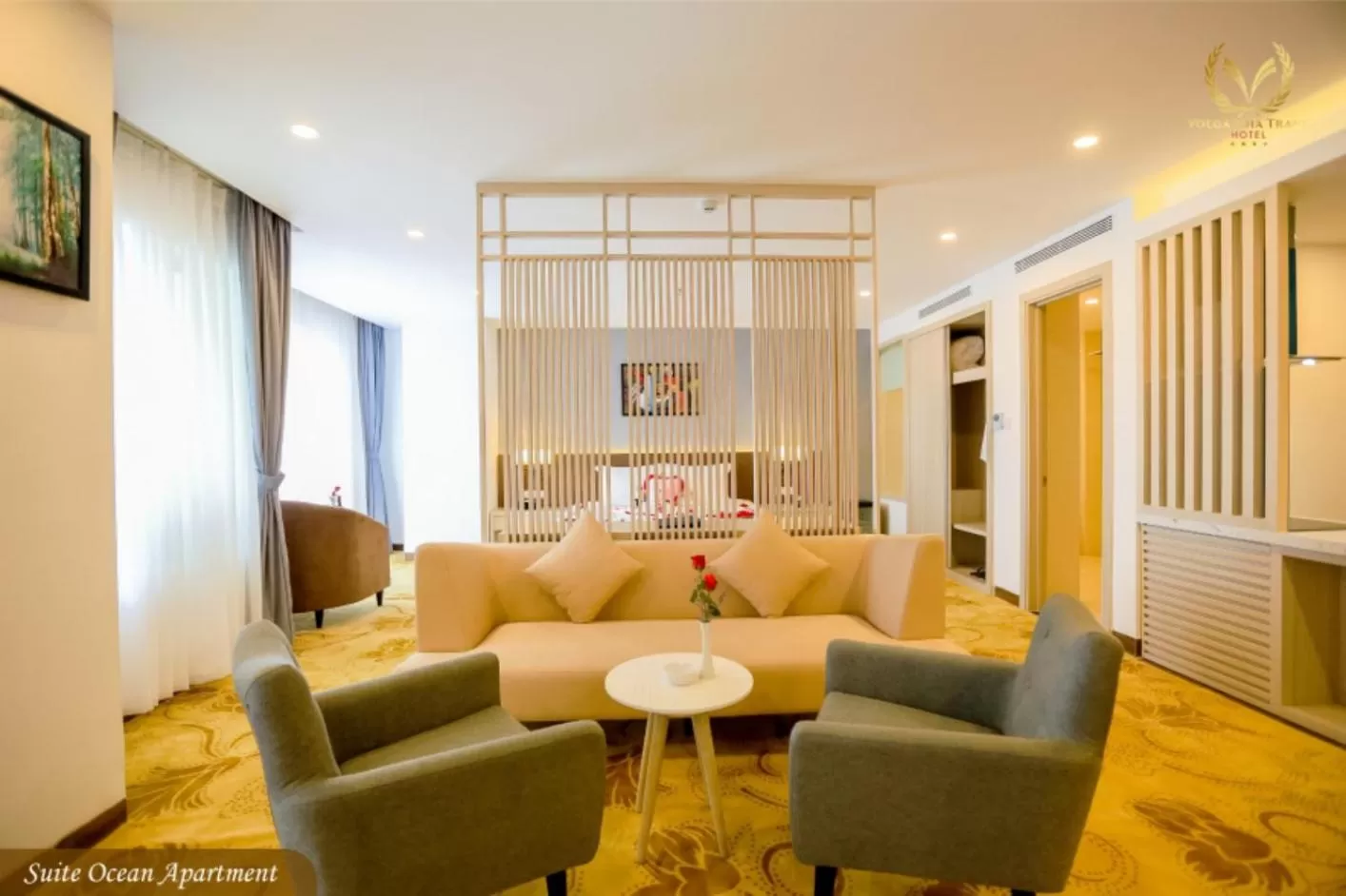 Seating area in Putin Hotel Nha Trang