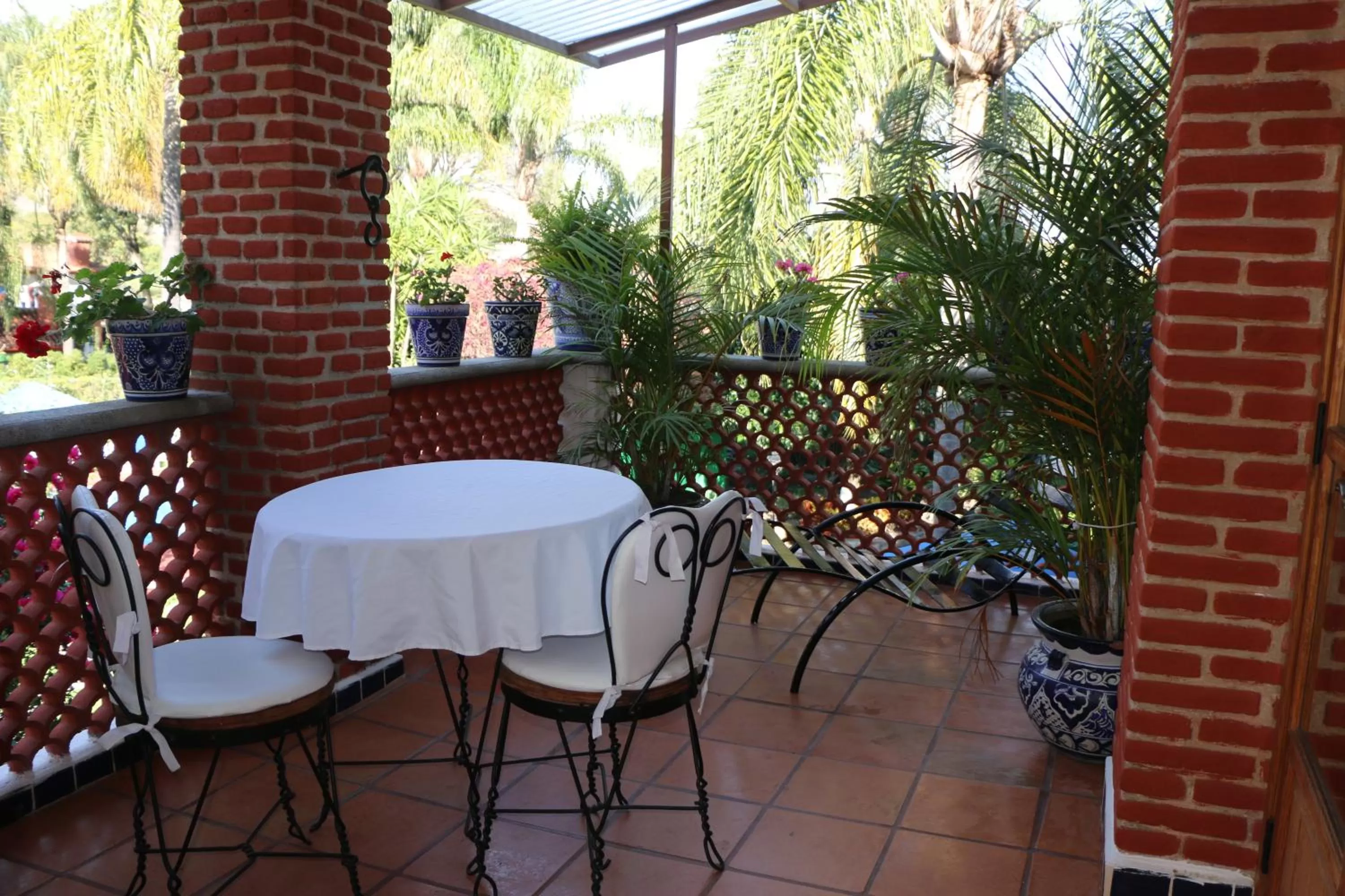 Balcony/Terrace in Posada Los Alcatraces