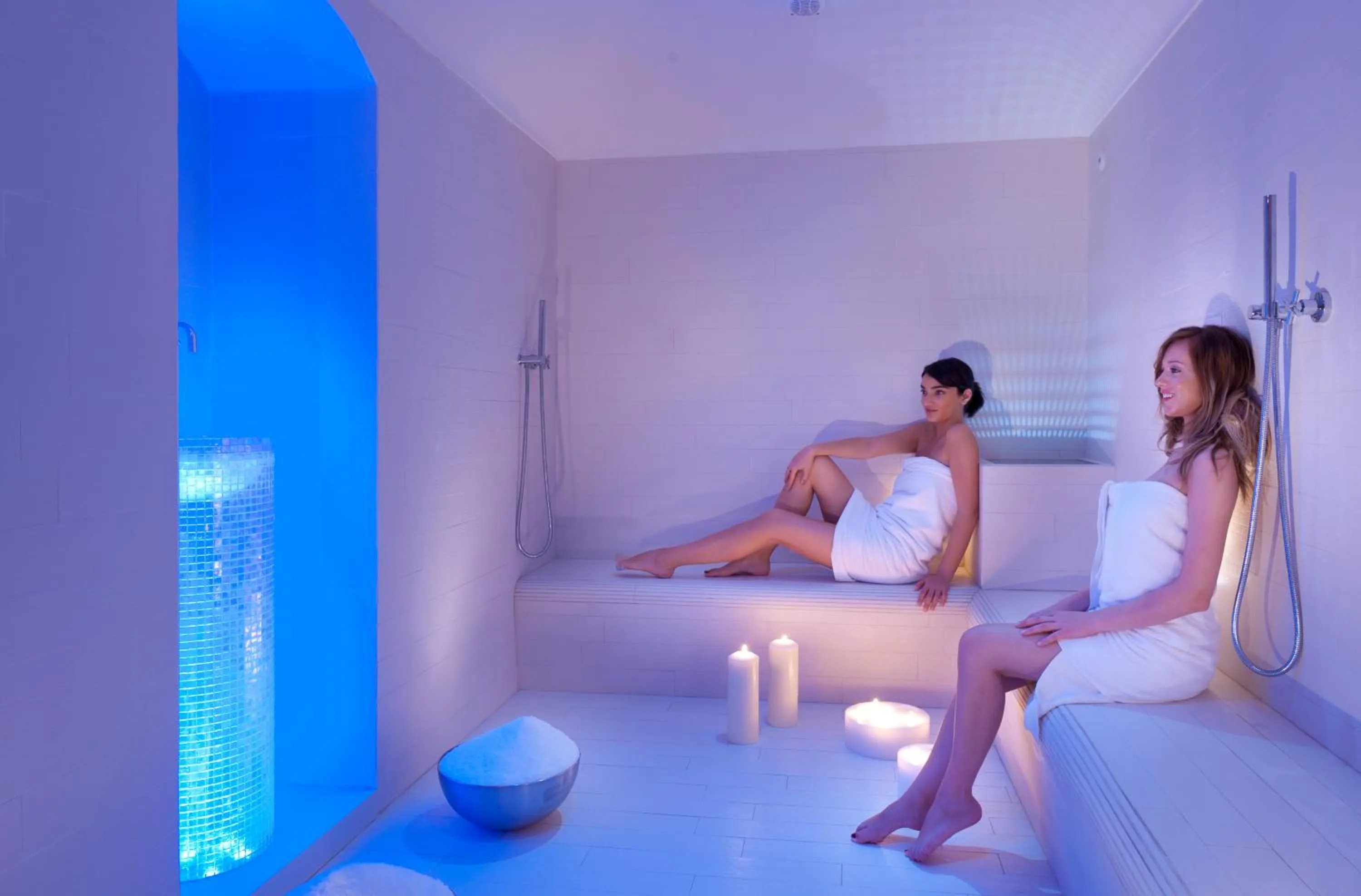 Steam room in Hotel Regina Elena 57 & Oro Bianco SPA