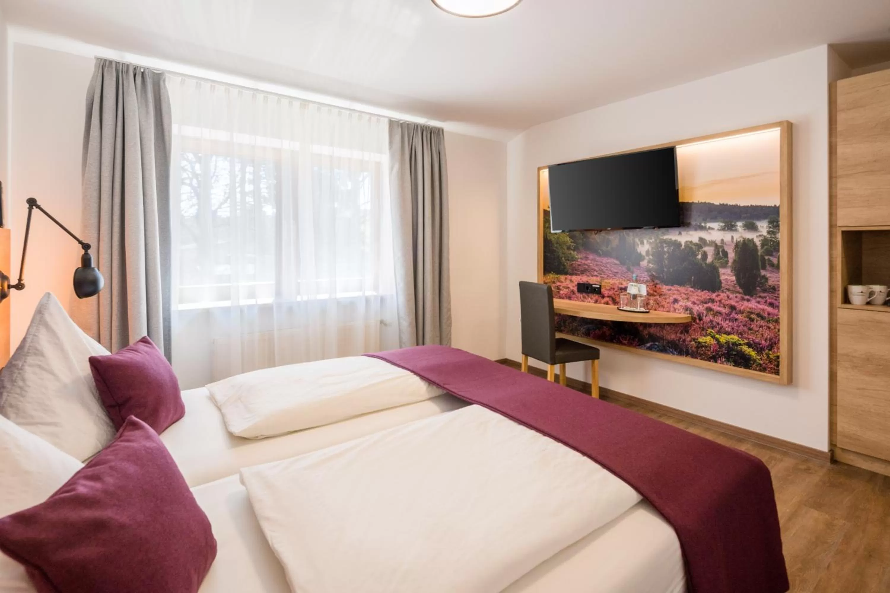 Bed in Hotel Bockelmann