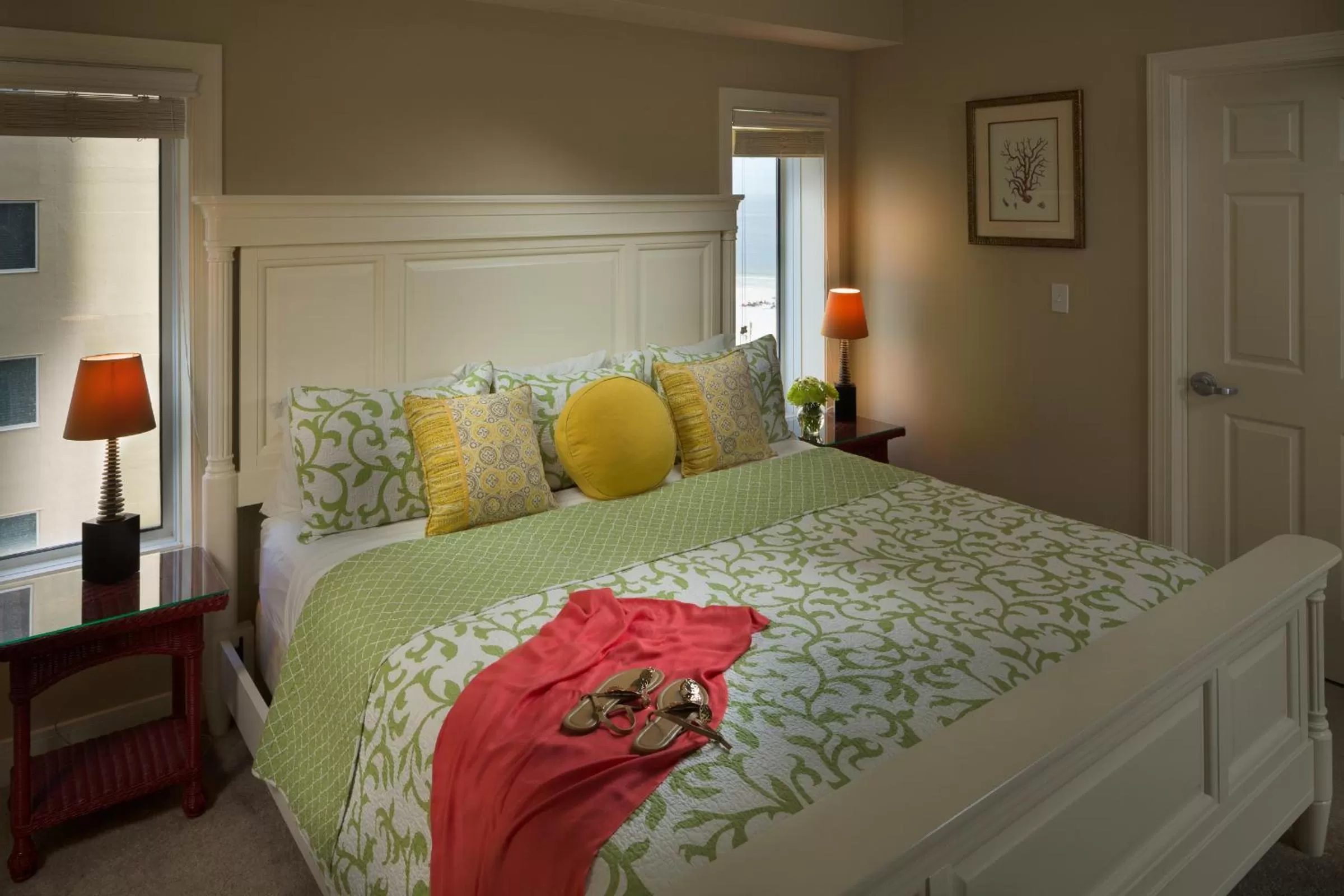 Bed in Escapes! To The Shores Orange Beach, A Ramada by Wyndham