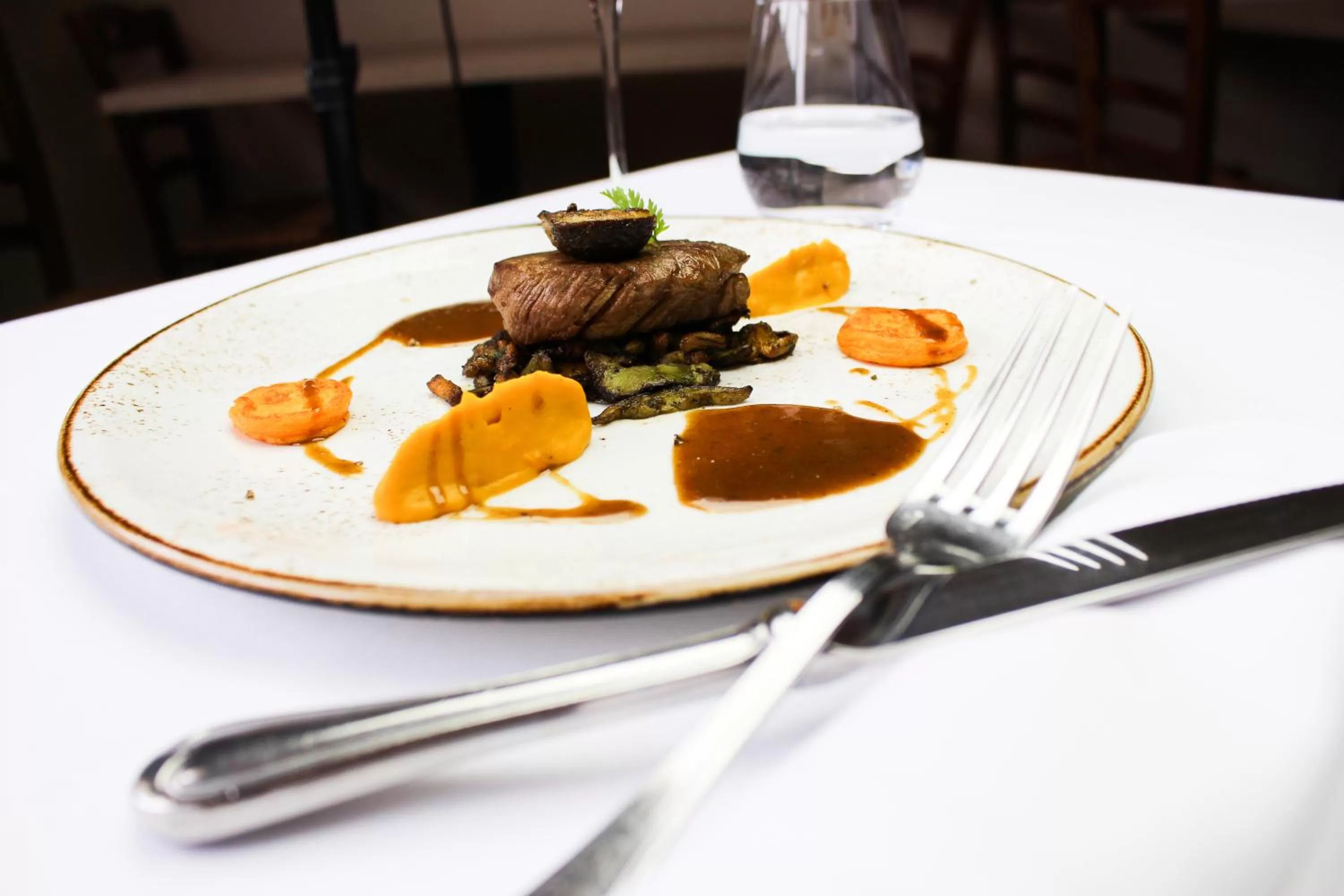 Food in Hôtel-Restaurant La P'tite Auberge