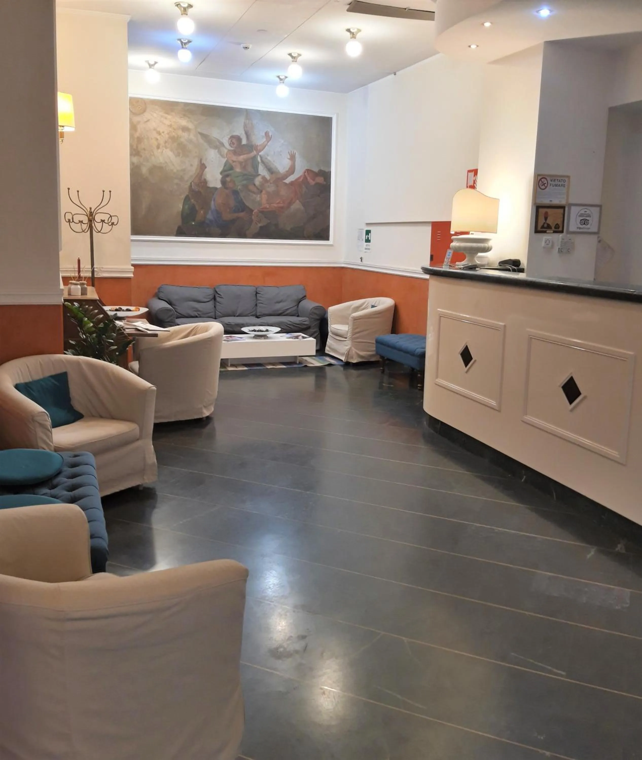 Lobby or reception in Hotel San Felice