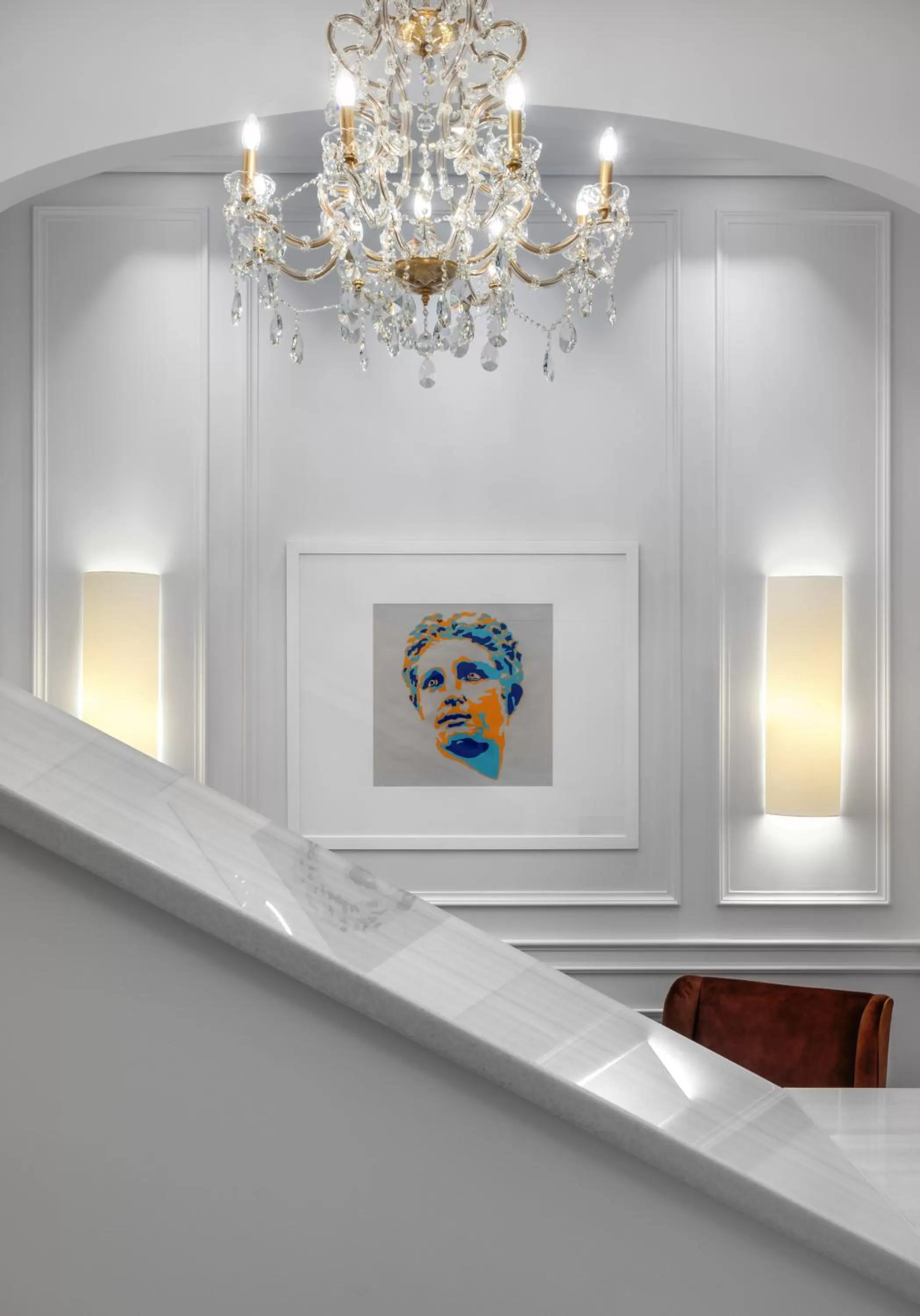 Lobby or reception in Praxitelous Luxury Suites