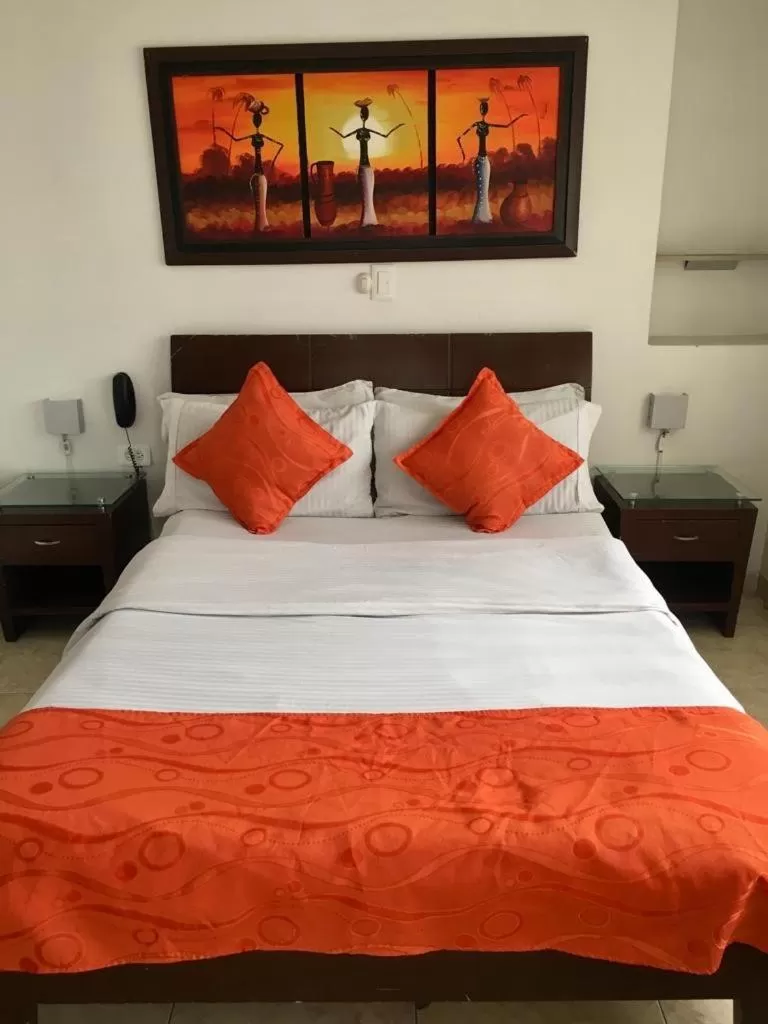 Bed in Hotel Fénix Real Bogotá