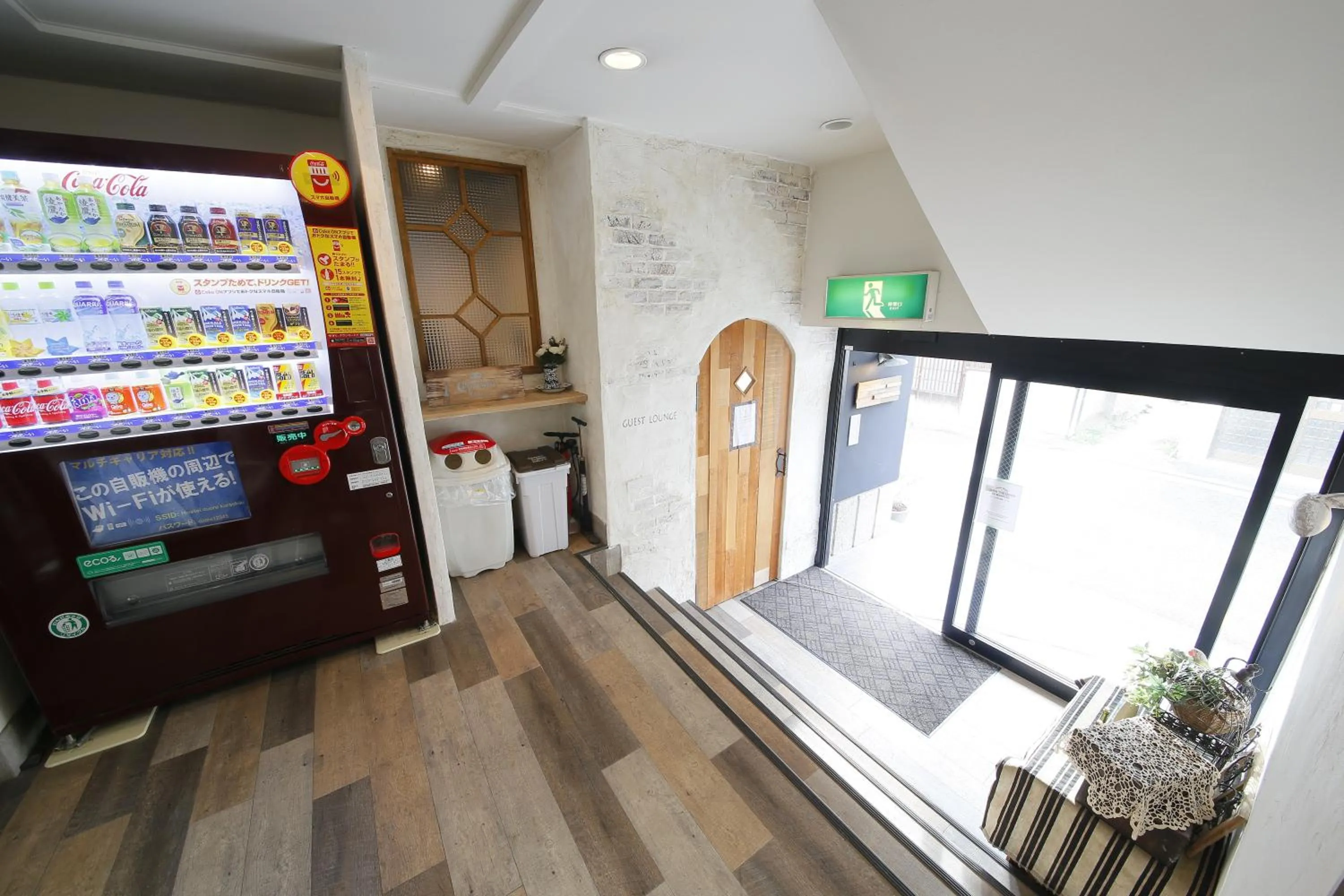 On-site shops in Hostel Cuore Kurashiki