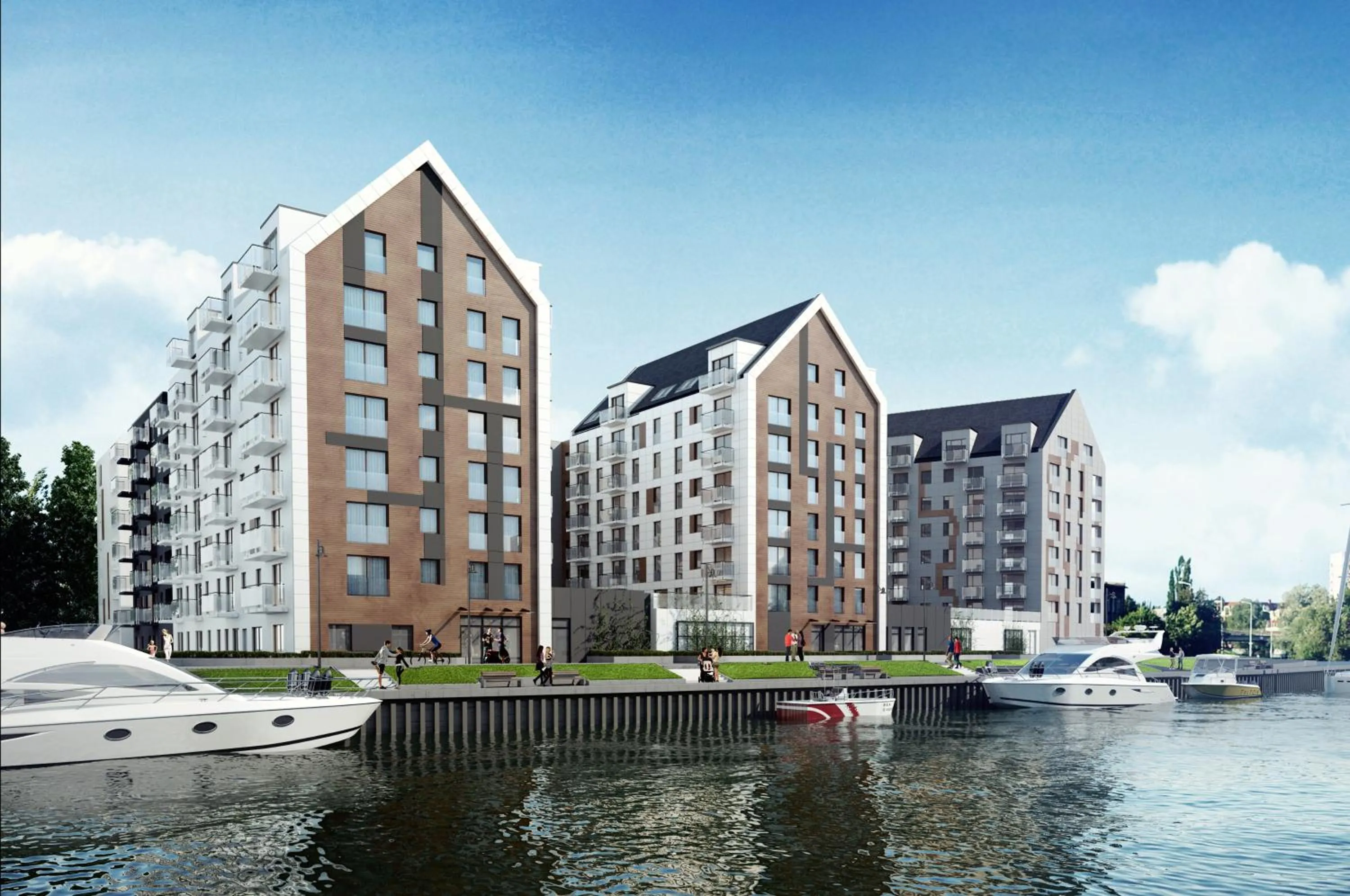 Property building in GRANO APARTMENTS Gdańsk Motława SPA & Wellness