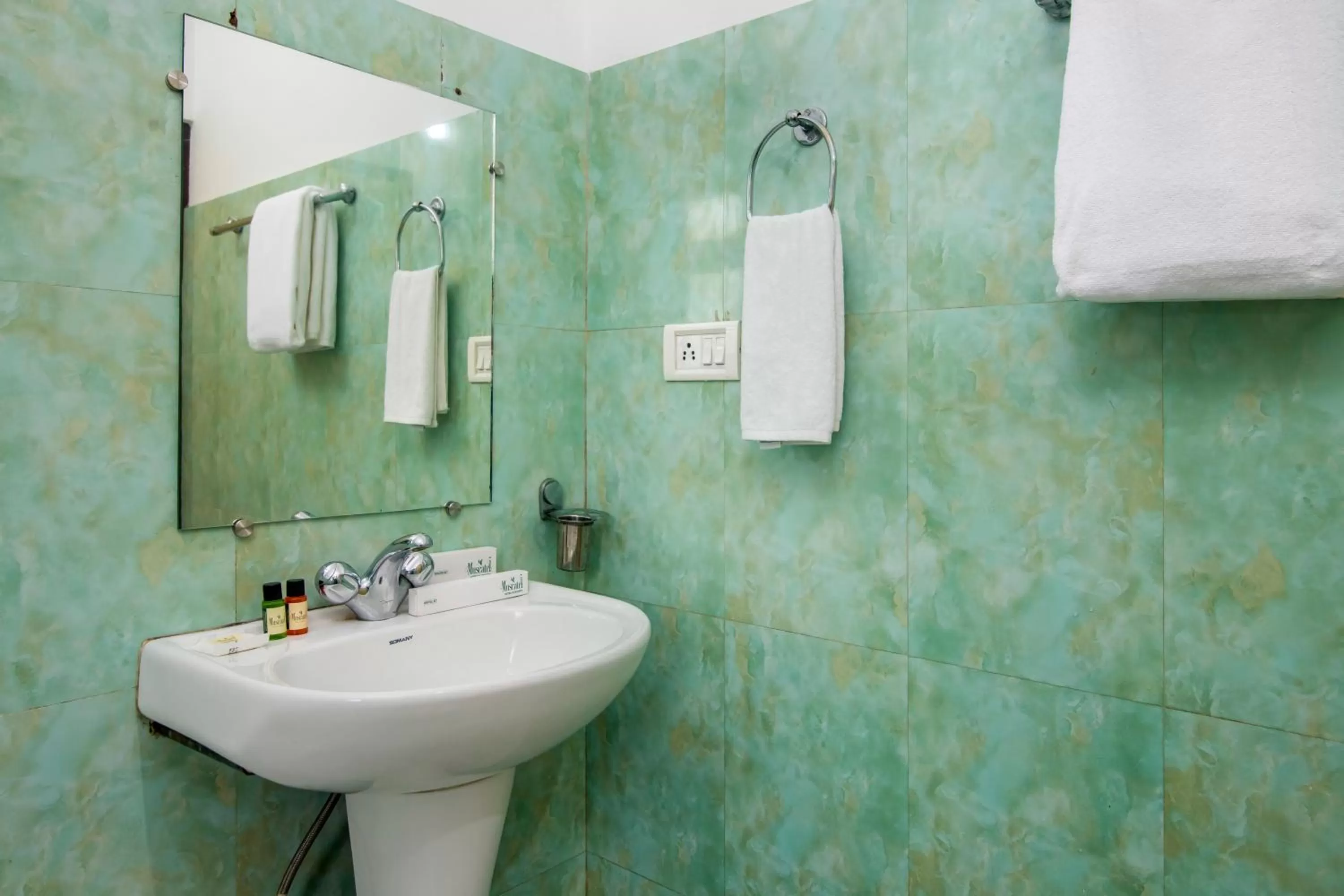 Bathroom in Muscatel BhumSang - 200 Mts from Mall Road
