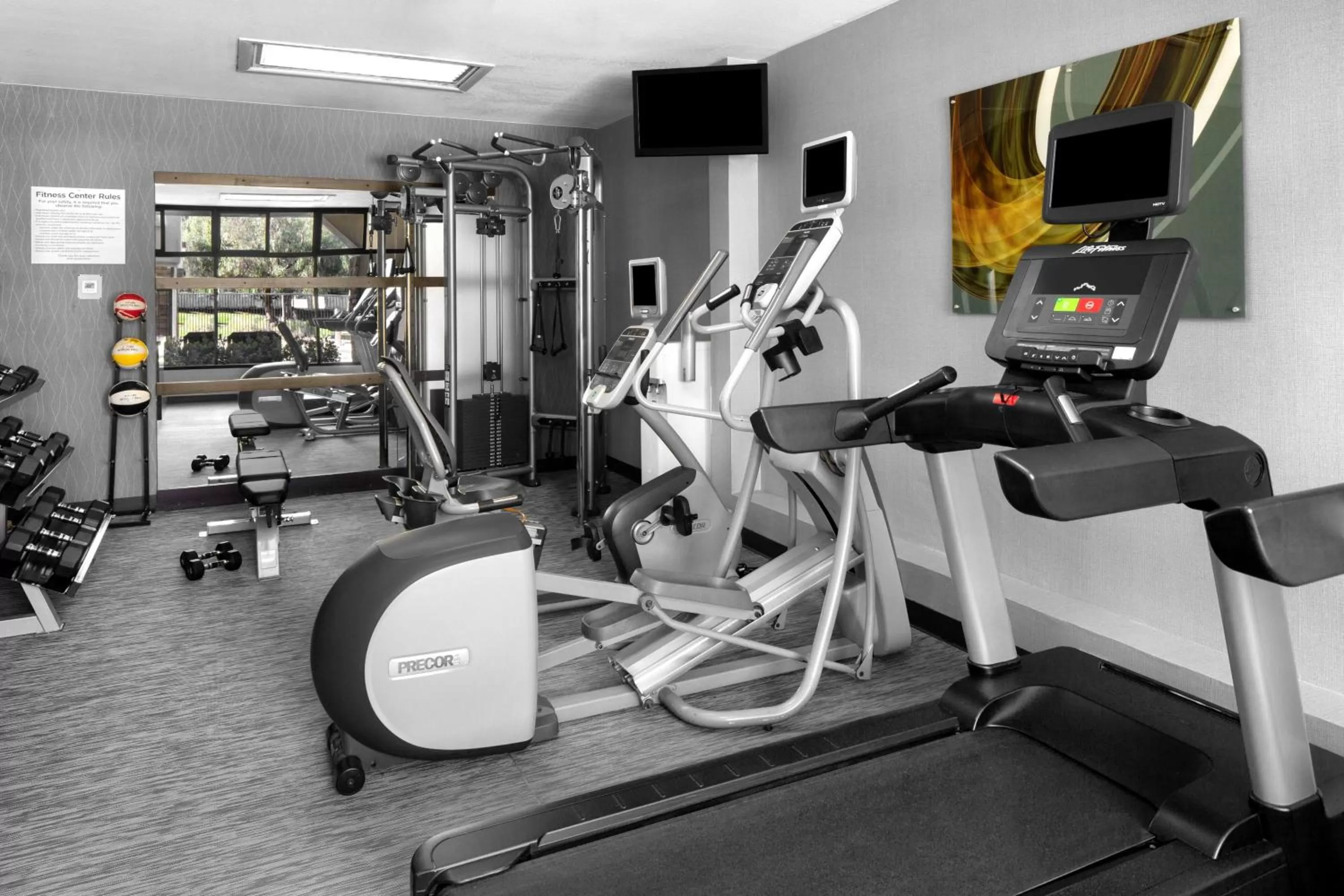 Fitness centre/facilities in Courtyard by Marriott San Diego Rancho Bernardo