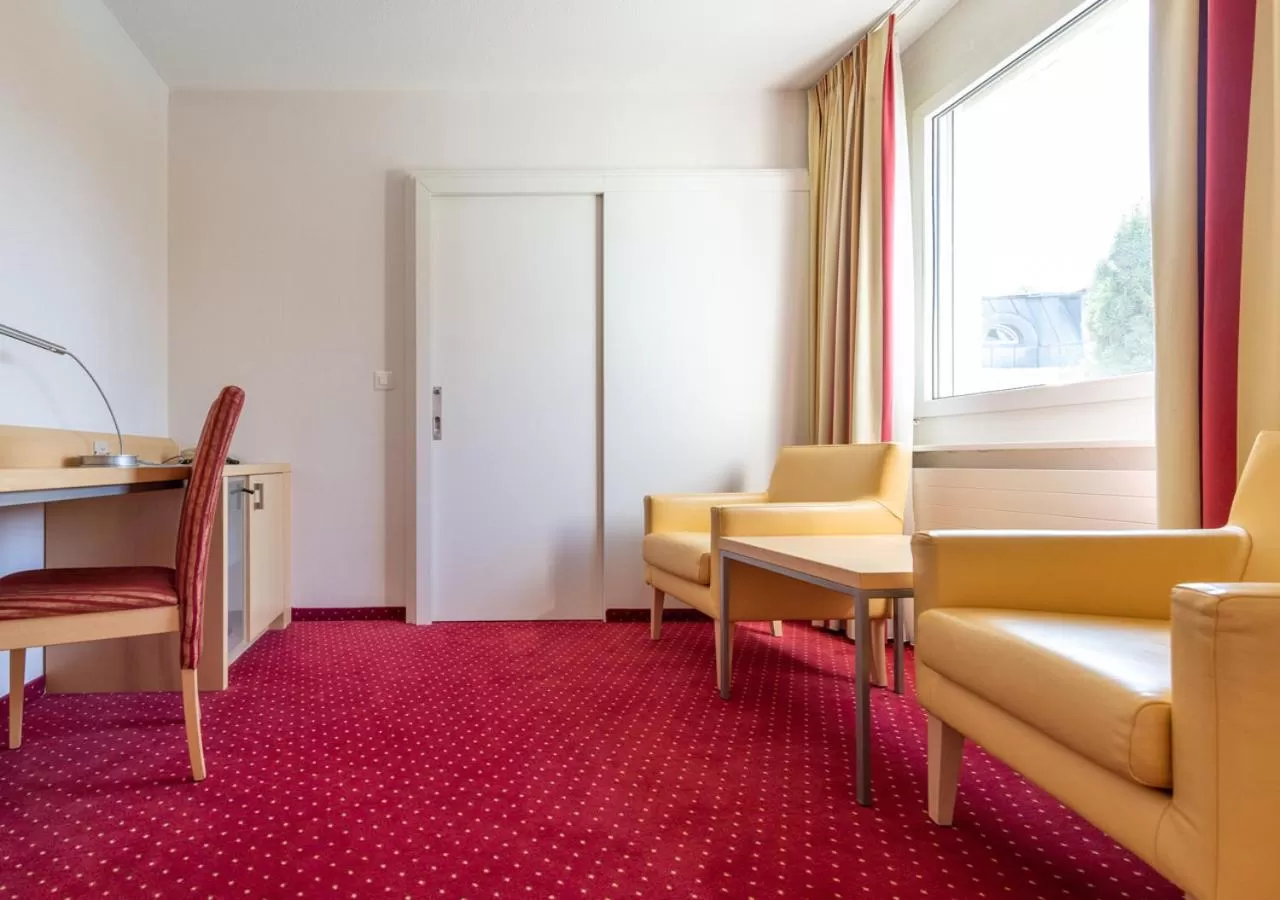 Seating area in Grand Hotel et Centre Thermal d'Yverdon-les-Bains