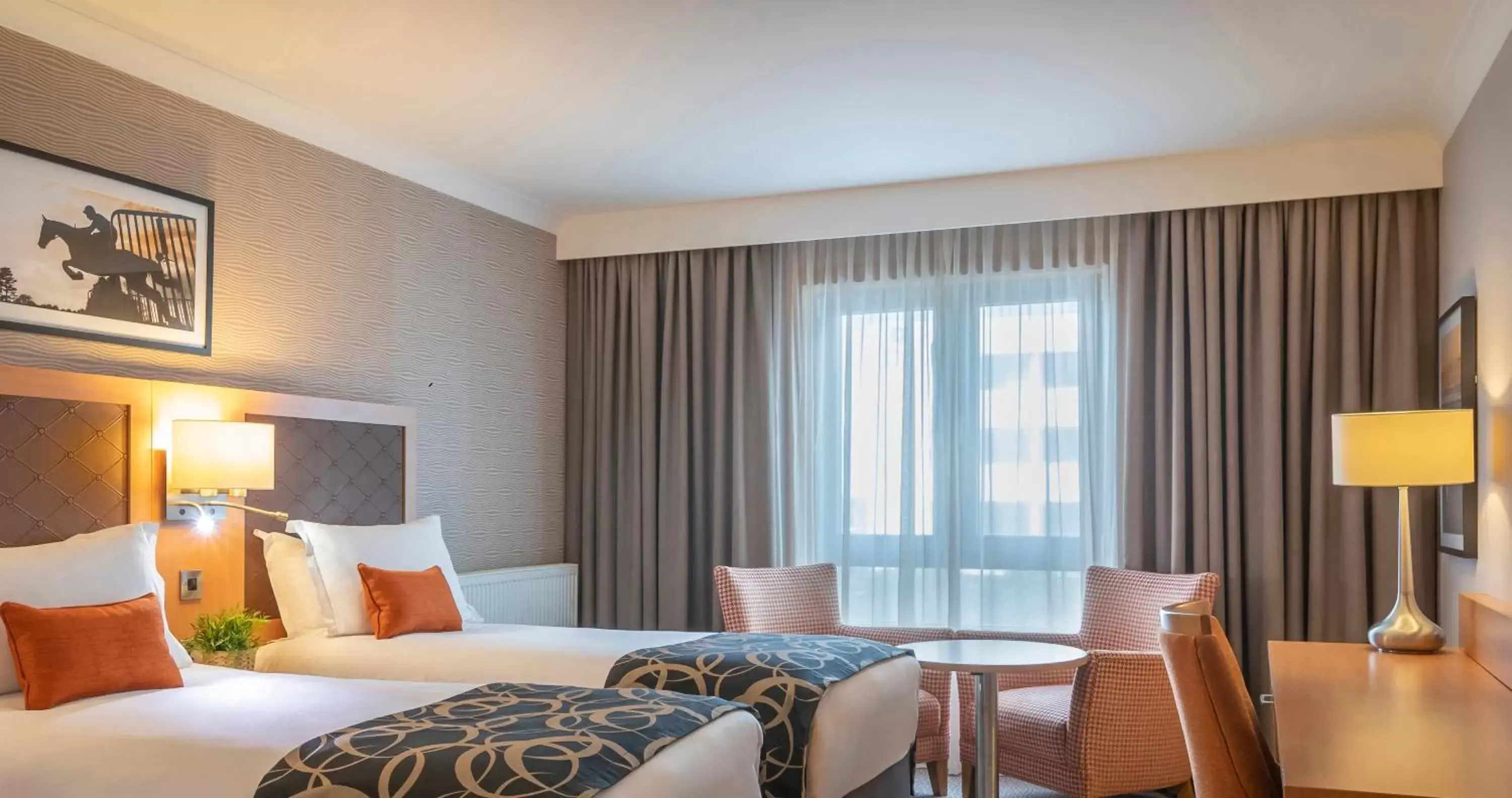 Deluxe Twin Room in Clayton Hotel Belfast City Deluxe Twin Room in Clayton Hotel Belfast City