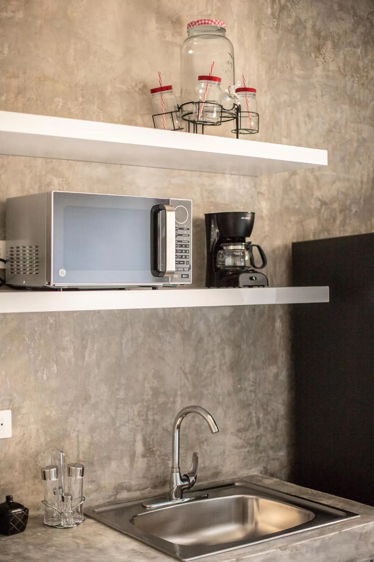 Kitchen or kitchenette in Panacea Condo Tulum