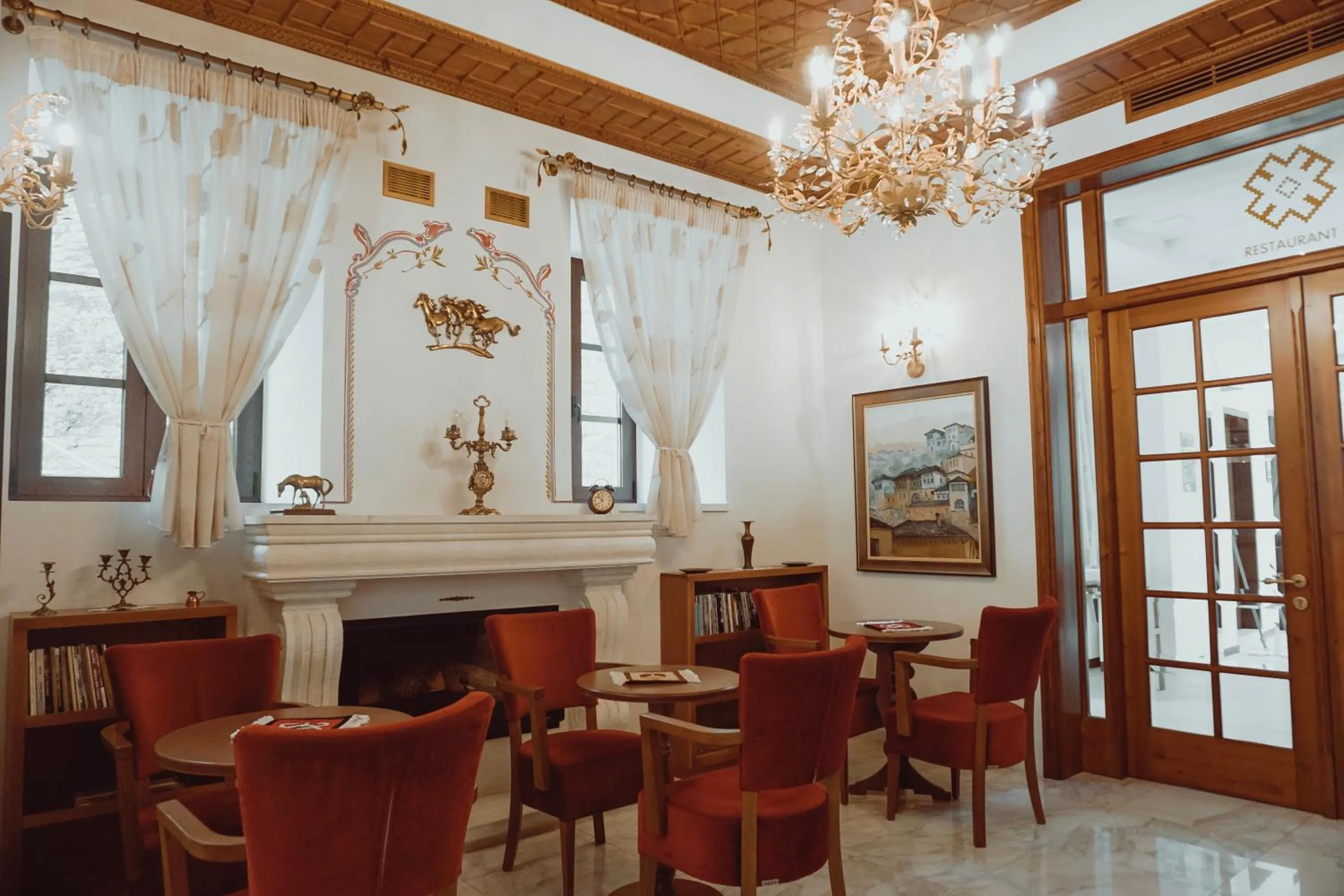 Lounge or bar in Hotel Argjiro