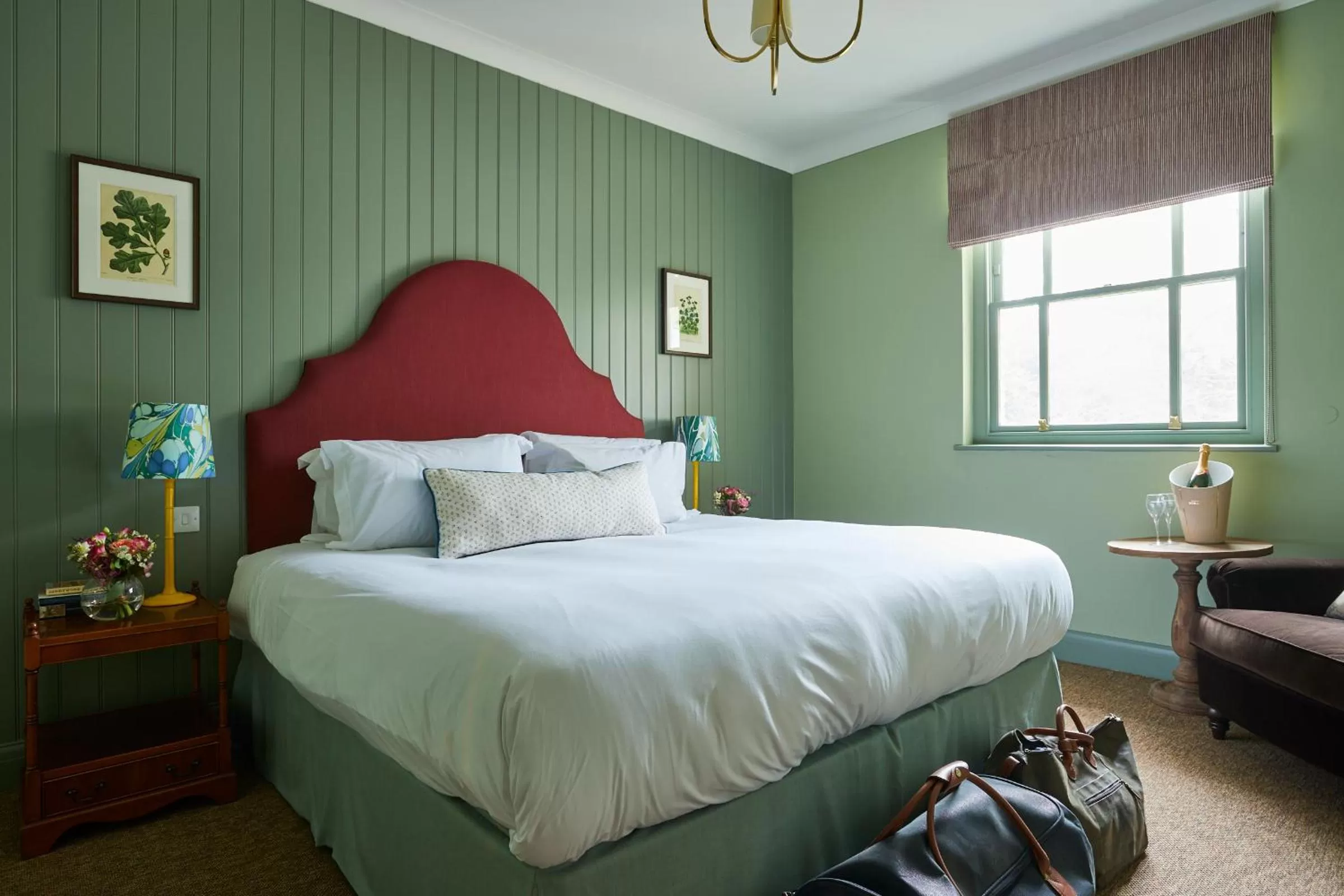 Bed in The Retreat, Elcot Park