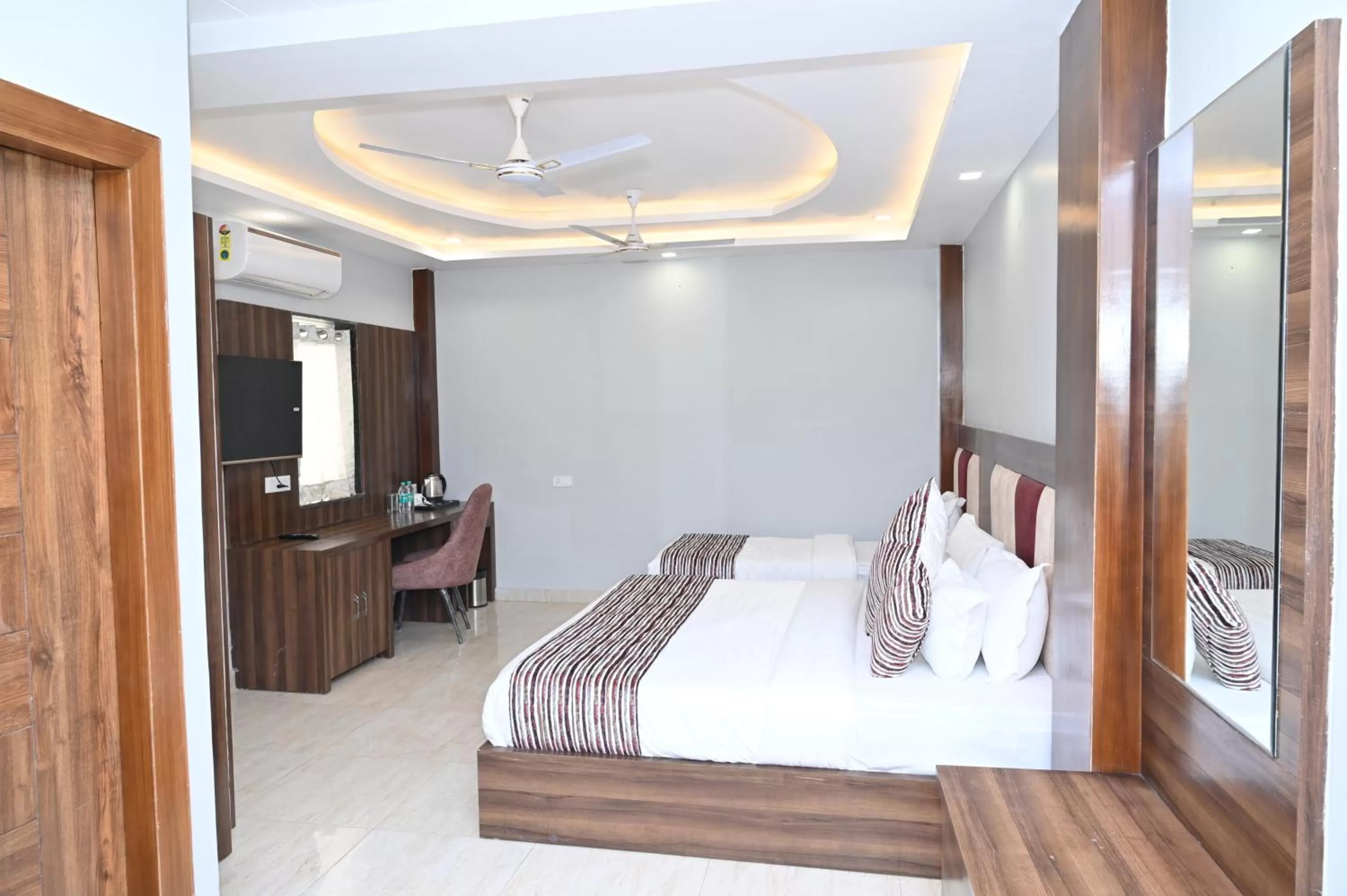 Bed in Hotel Vasdaa Grand