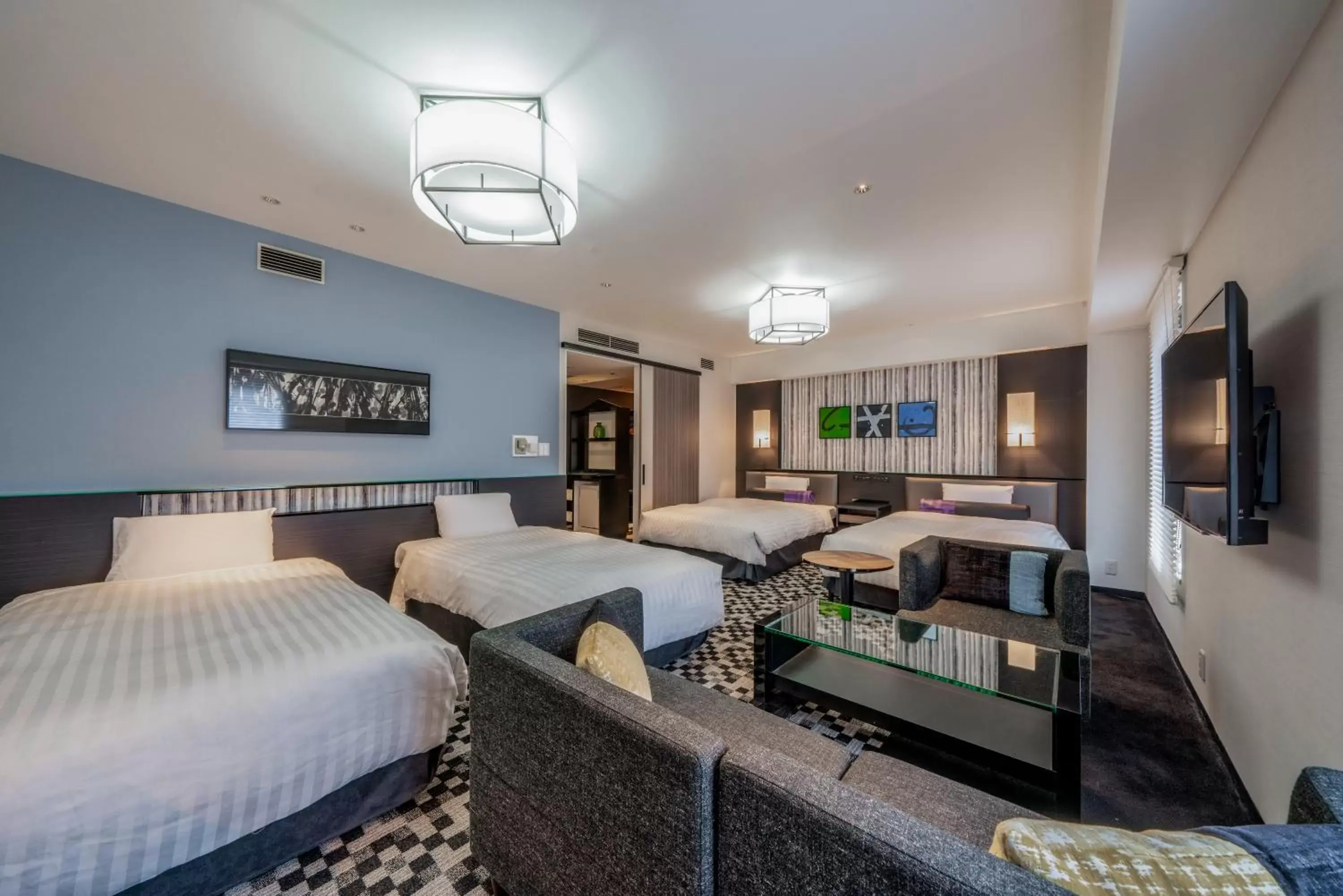 Deluxe Quadruple Room - Non-Smoking in New Otani Inn Sapporo Deluxe Quadruple Room - Non-Smoking in New Otani Inn Sapporo