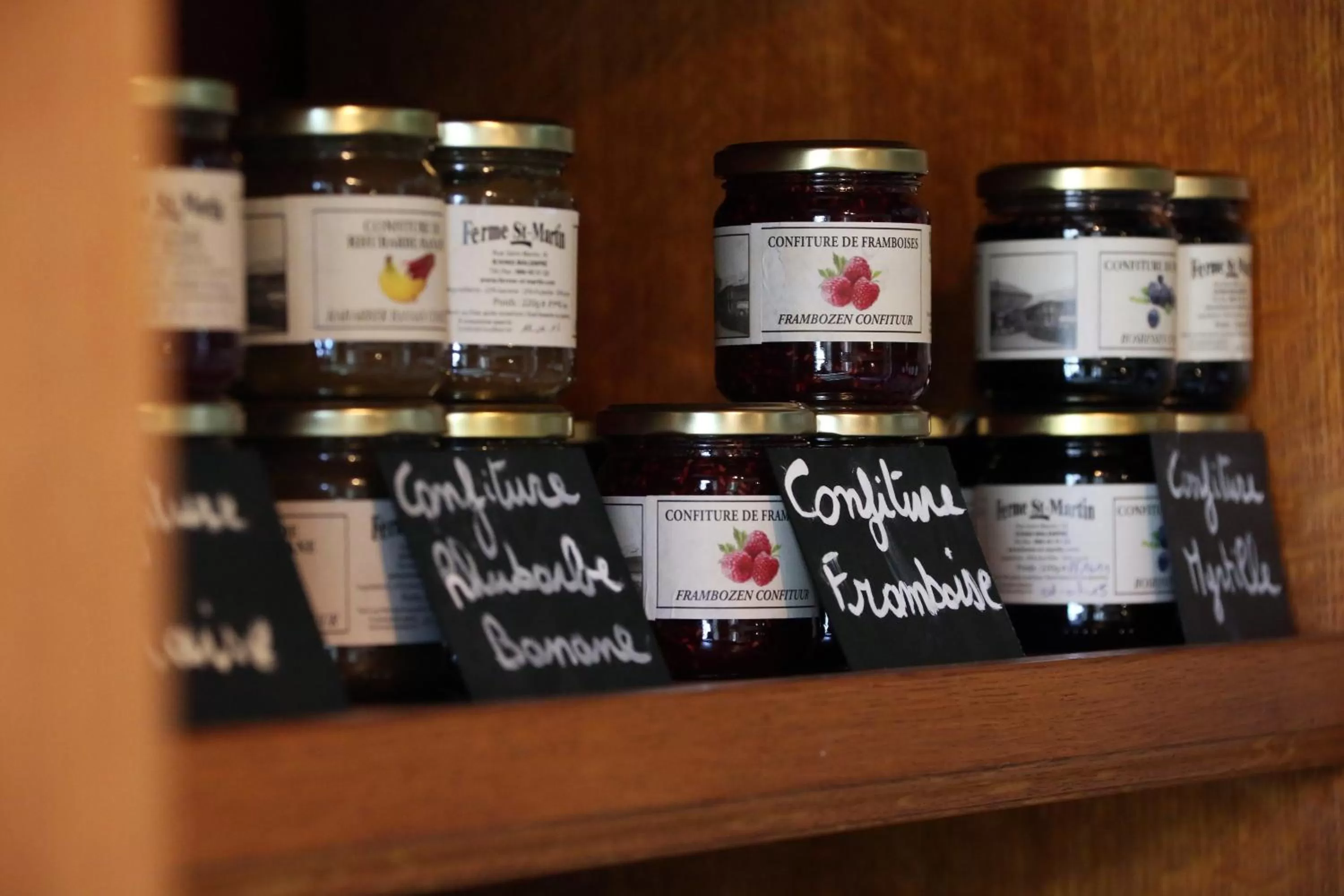 Food and drinks in ferme st martin