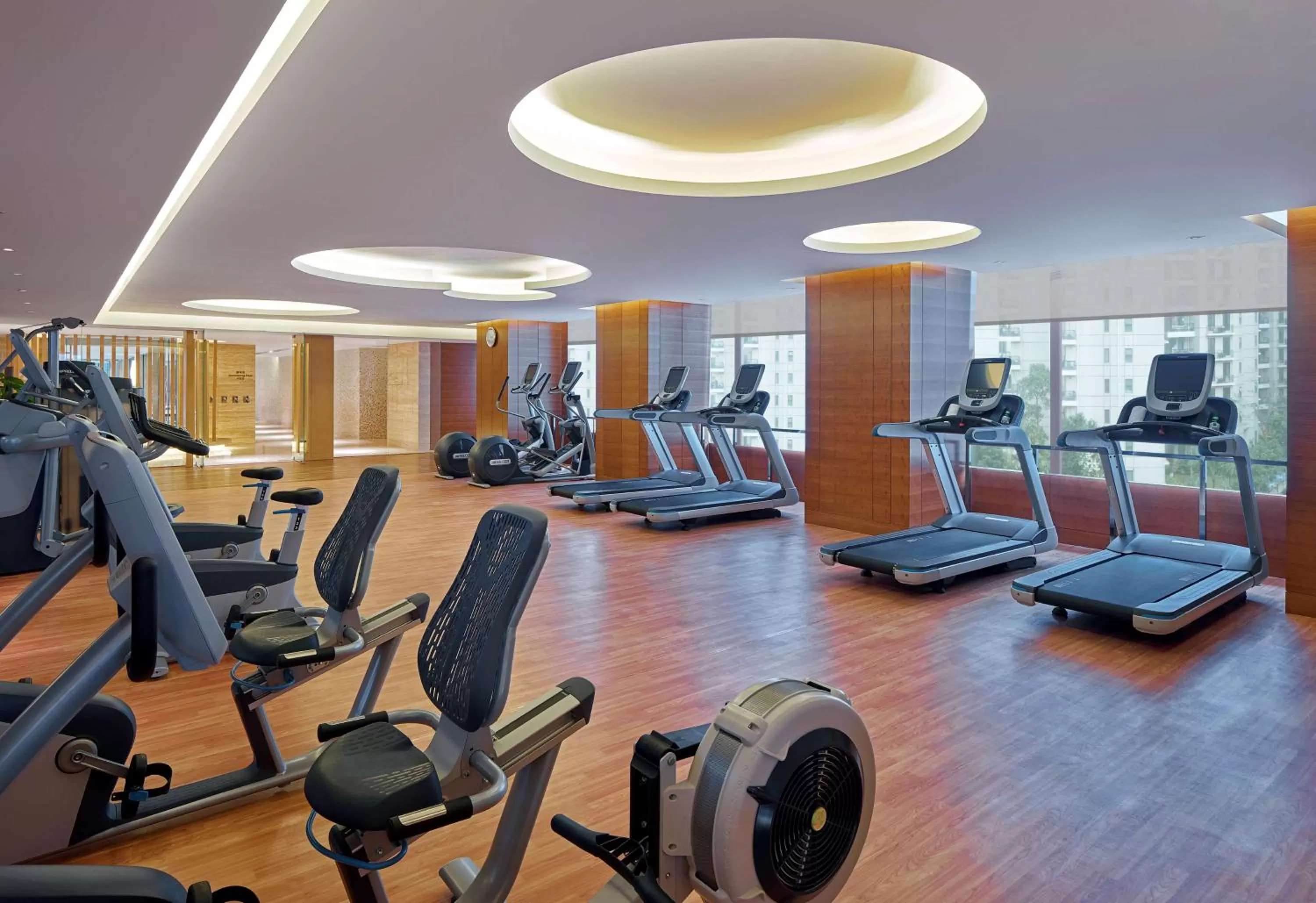 Fitness centre/facilities in Hilton Haikou