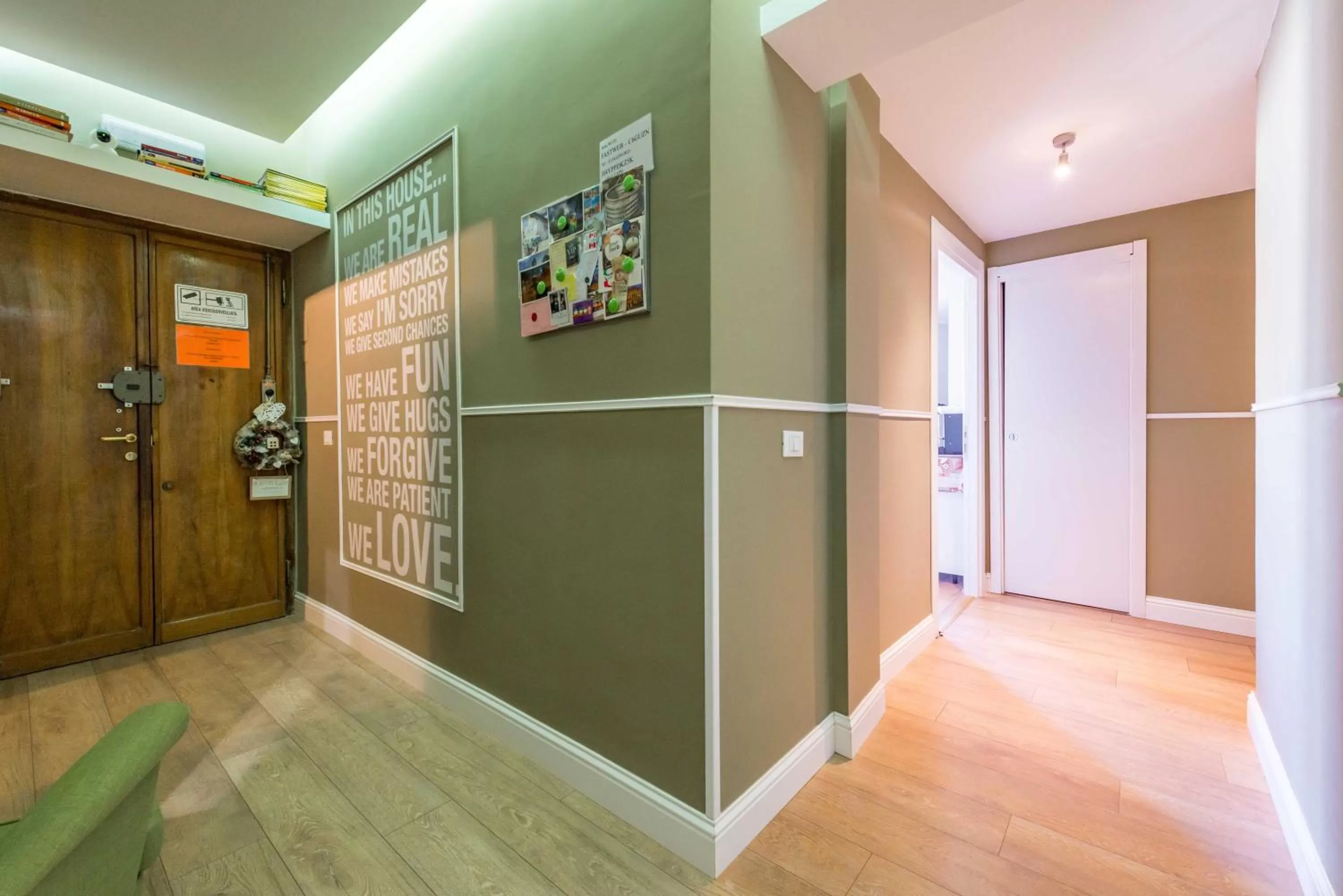 Lobby or reception in Un Attimo A Roma B&B