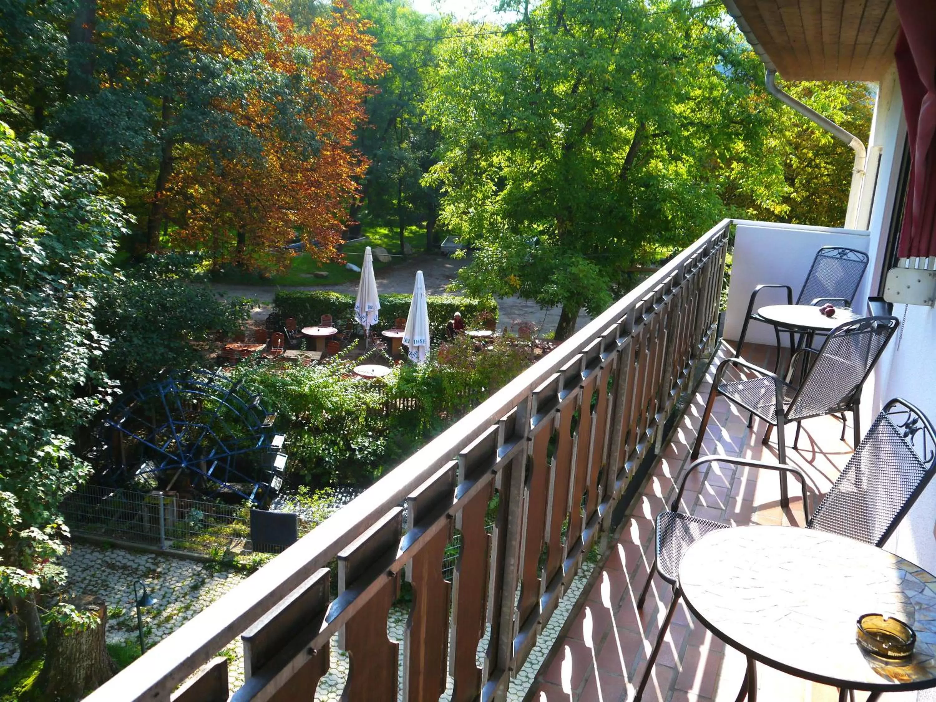 Balcony/Terrace in Hotel und Weingut Karlsmühle