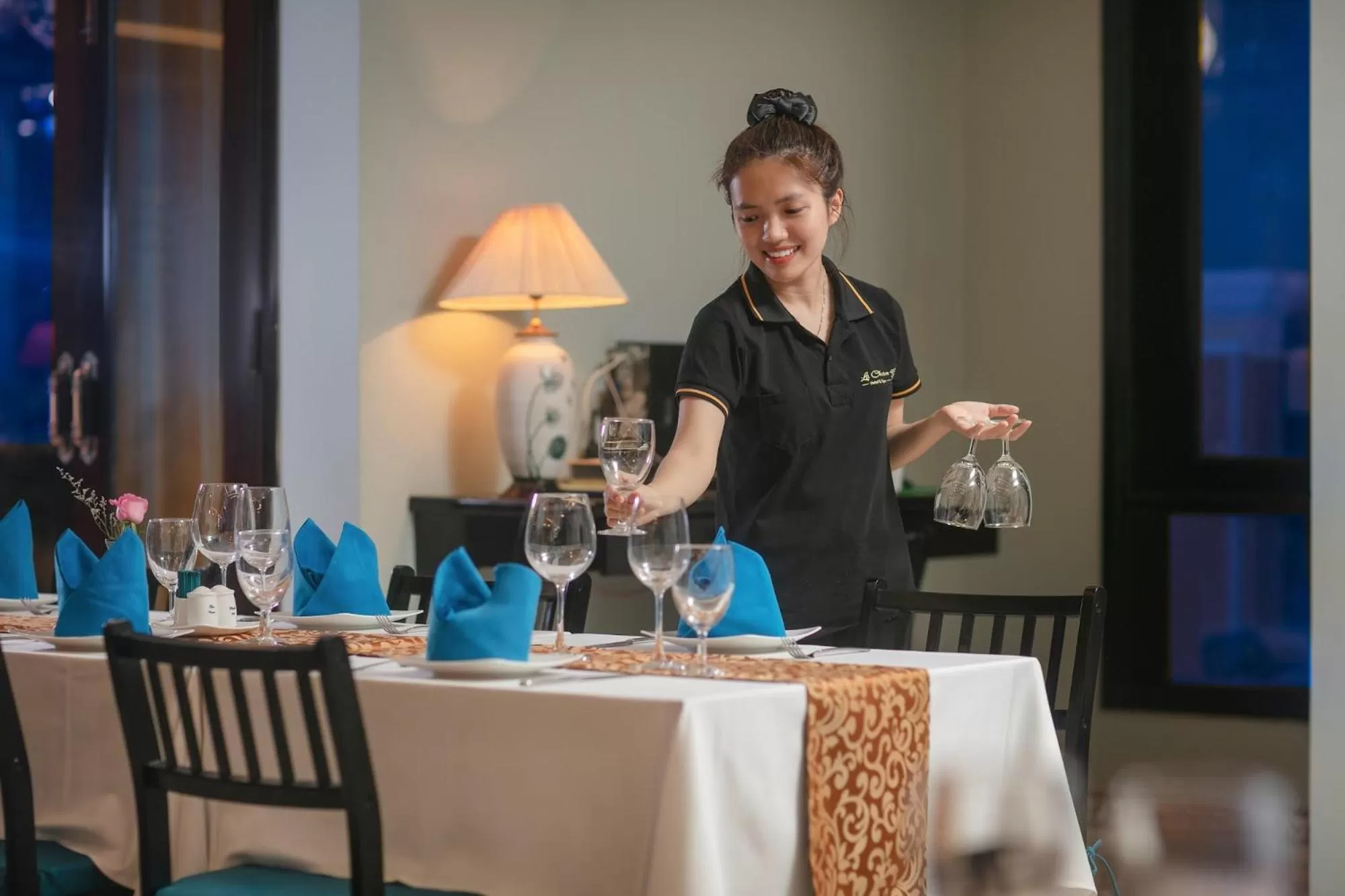 Restaurant/places to eat in La Charm Hoi An Hotel & Spa