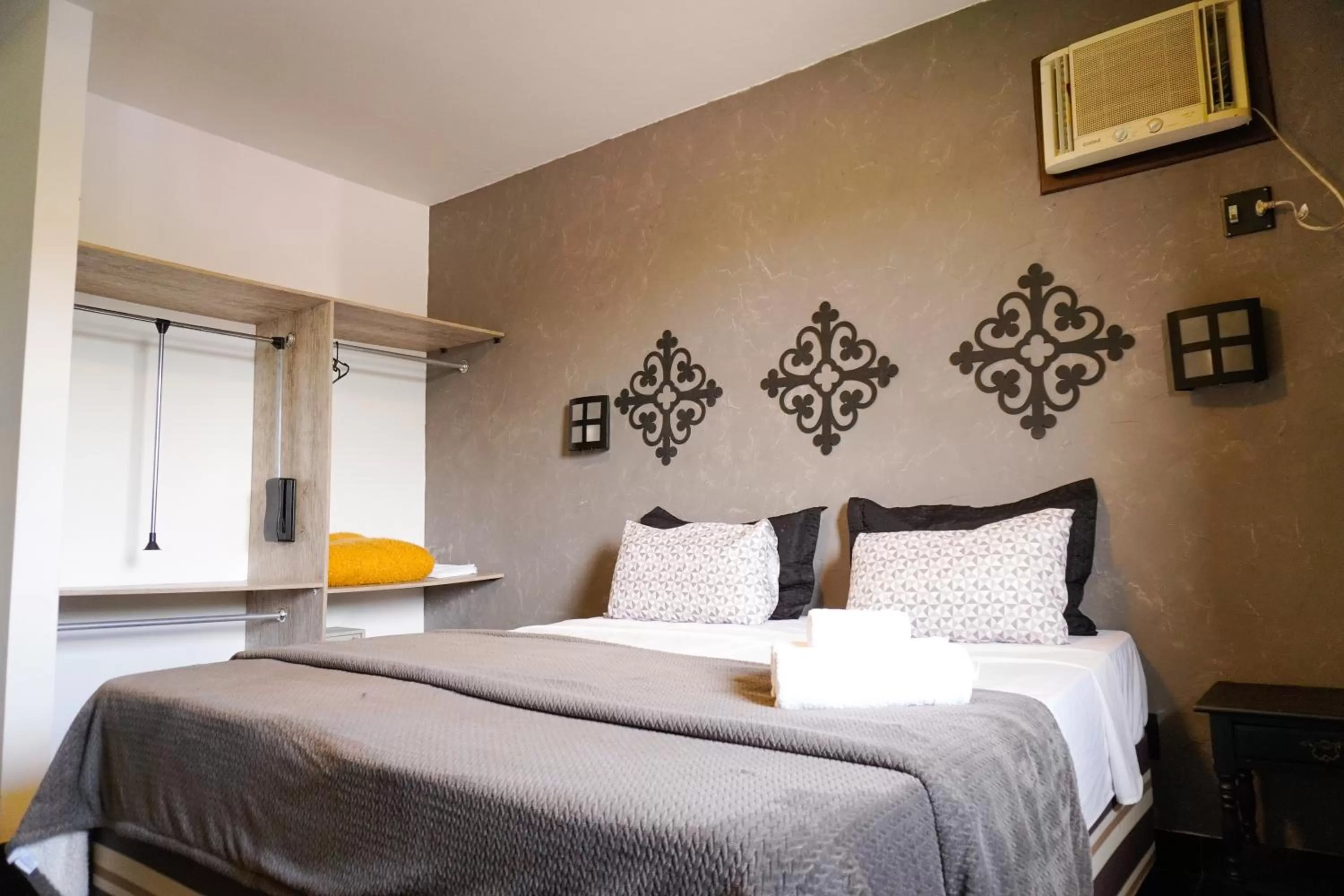 Bed in Pousada Dunasol Floripa