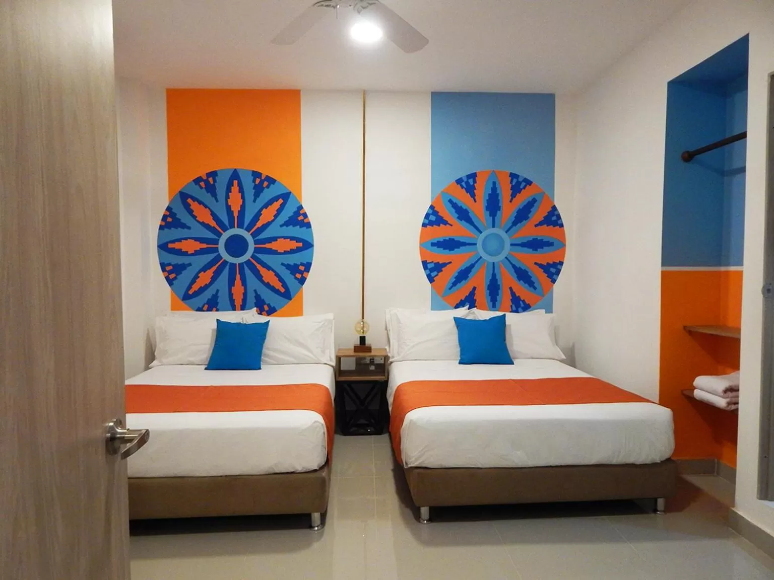 Bed in ETHNIC Thematic Hotel