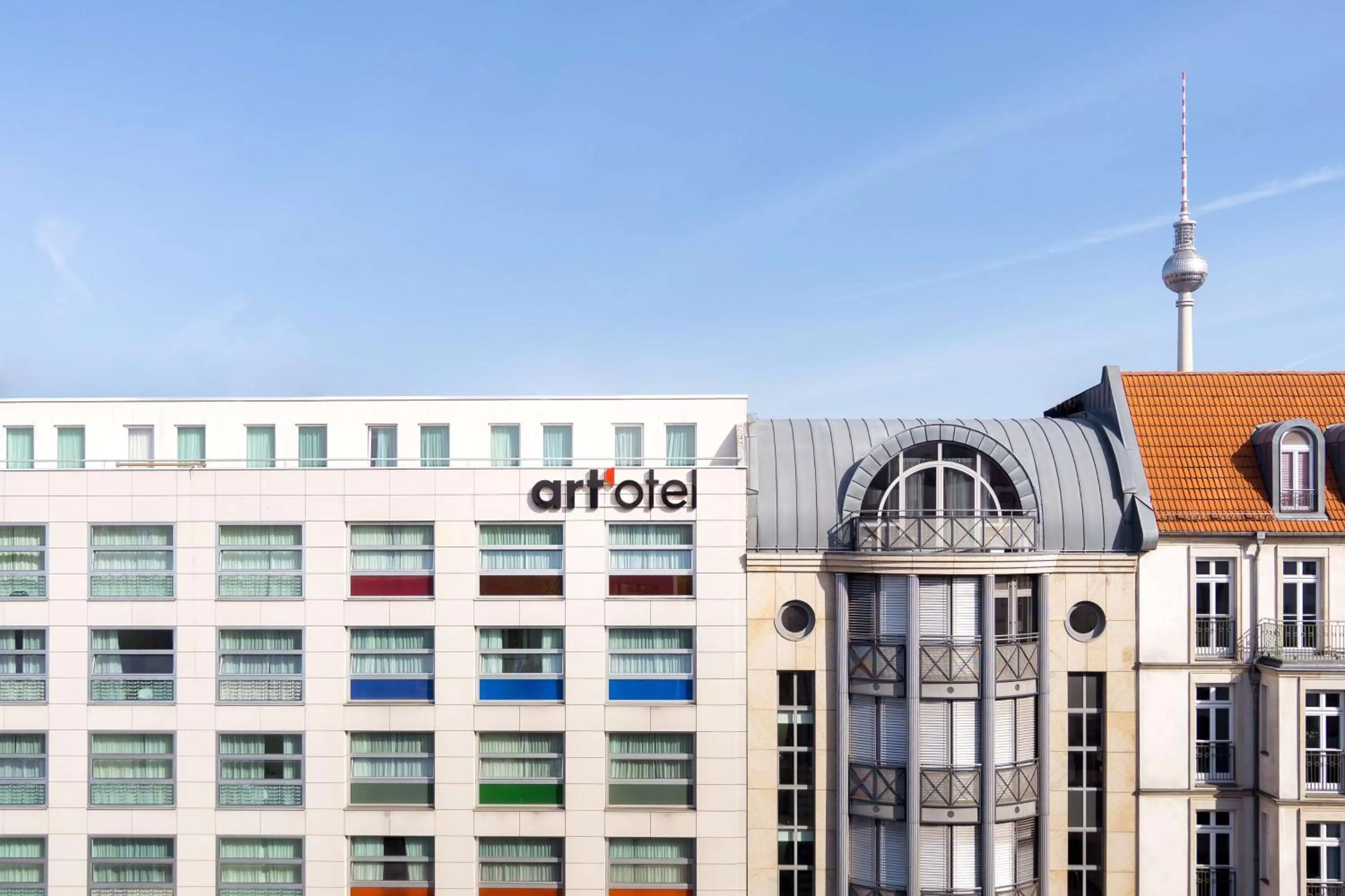Property building in art'otel berlin mitte, Powered by Radisson Hotels