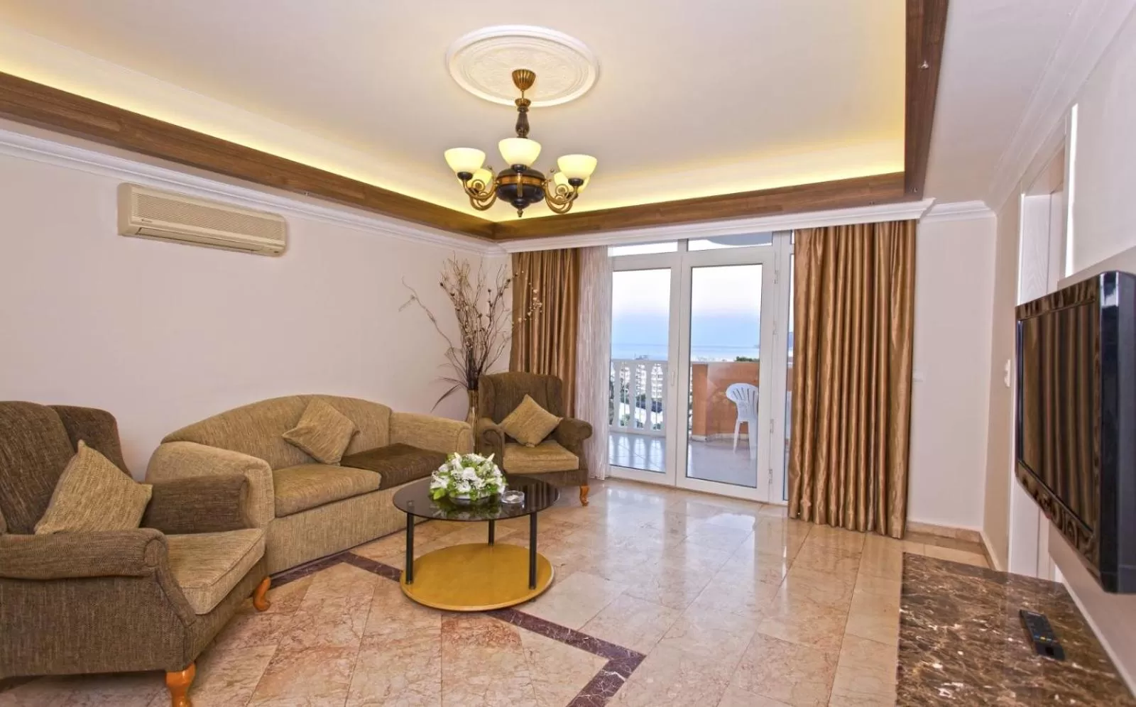 Living room, Seating Area in Paradiso Günlük Kiralık Daireler Only Room