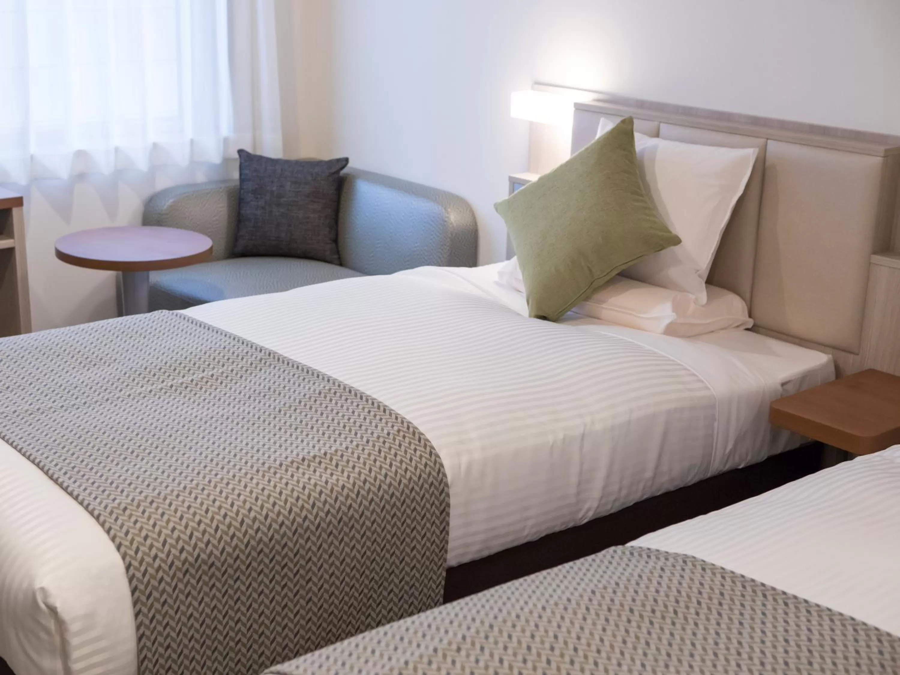 Photo of the whole room, Bed in HOTEL MYSTAYS Midosuji Honmachi