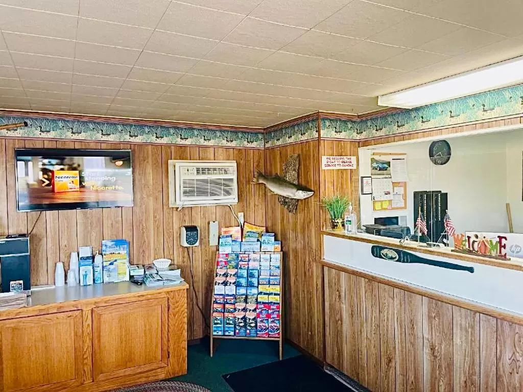 Lobby or reception in Sage N Sand Motel