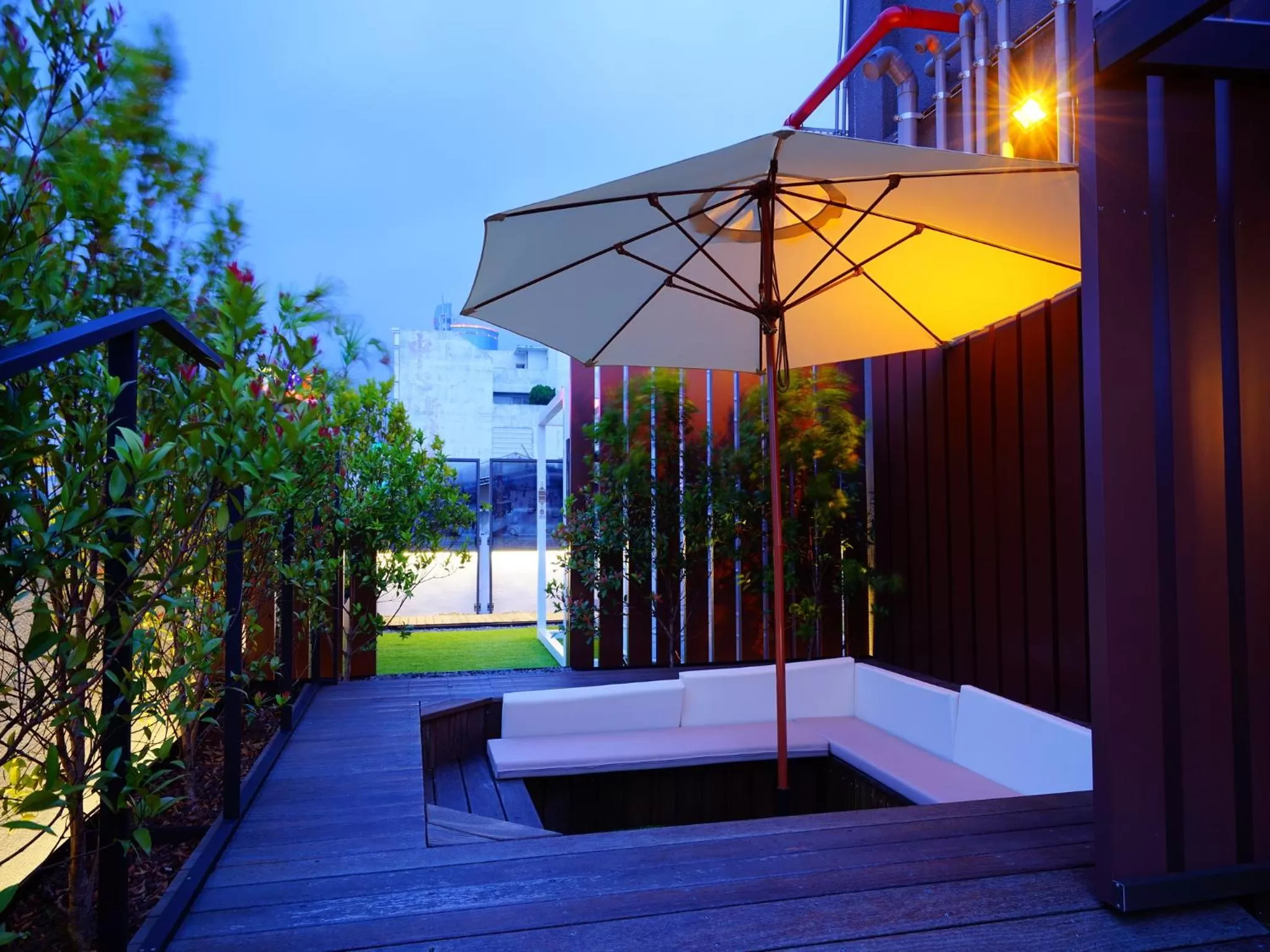 Property building in 3 Door Hotel