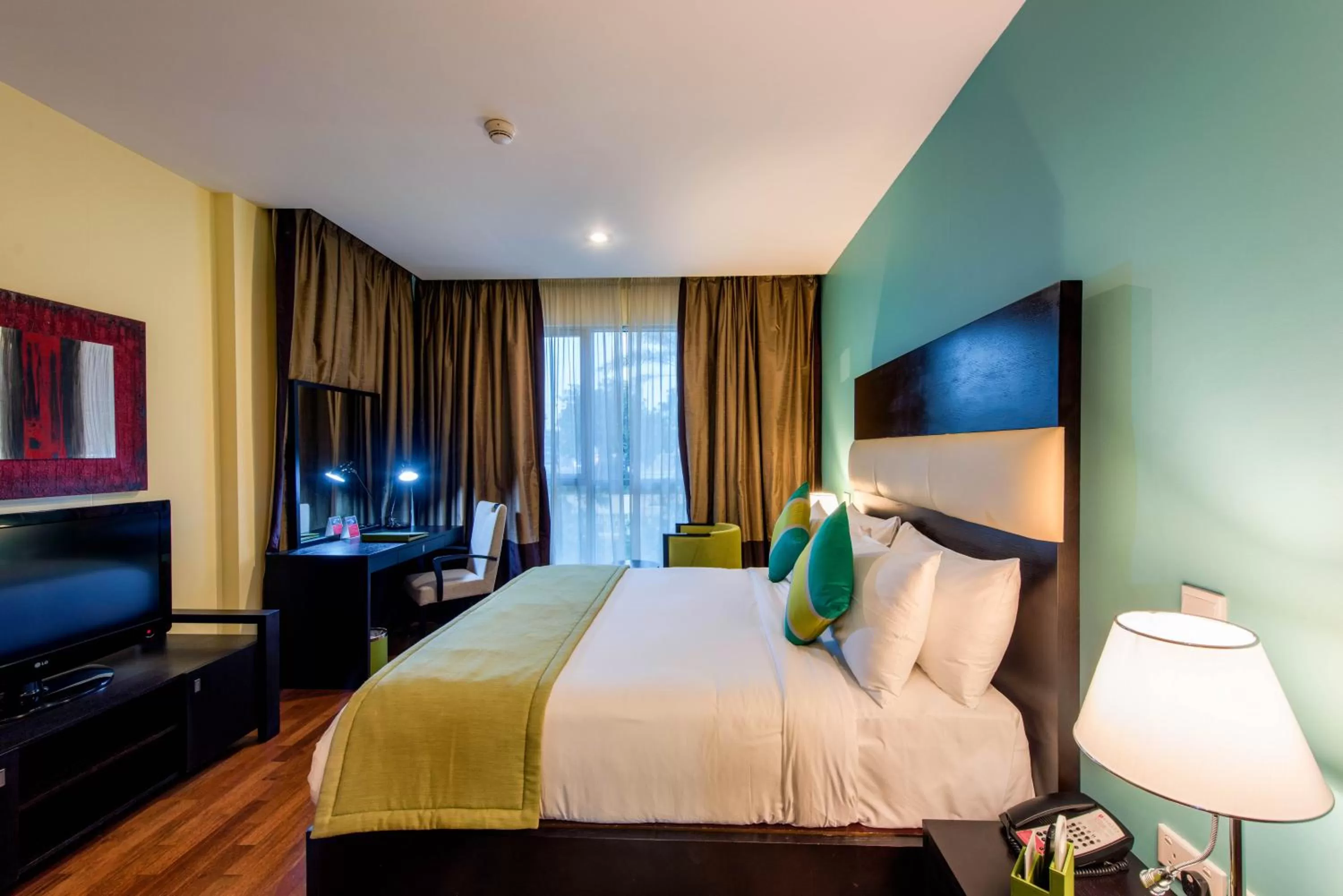 Bed in Ramada by Wyndham Downtown Dubai