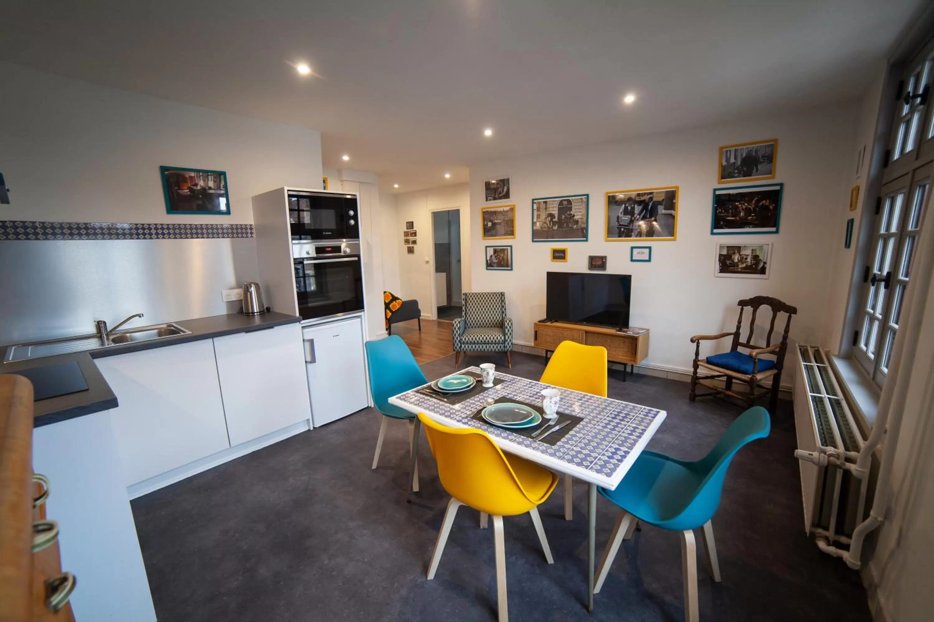 Kitchen or kitchenette in Bienvenue Chez Nous