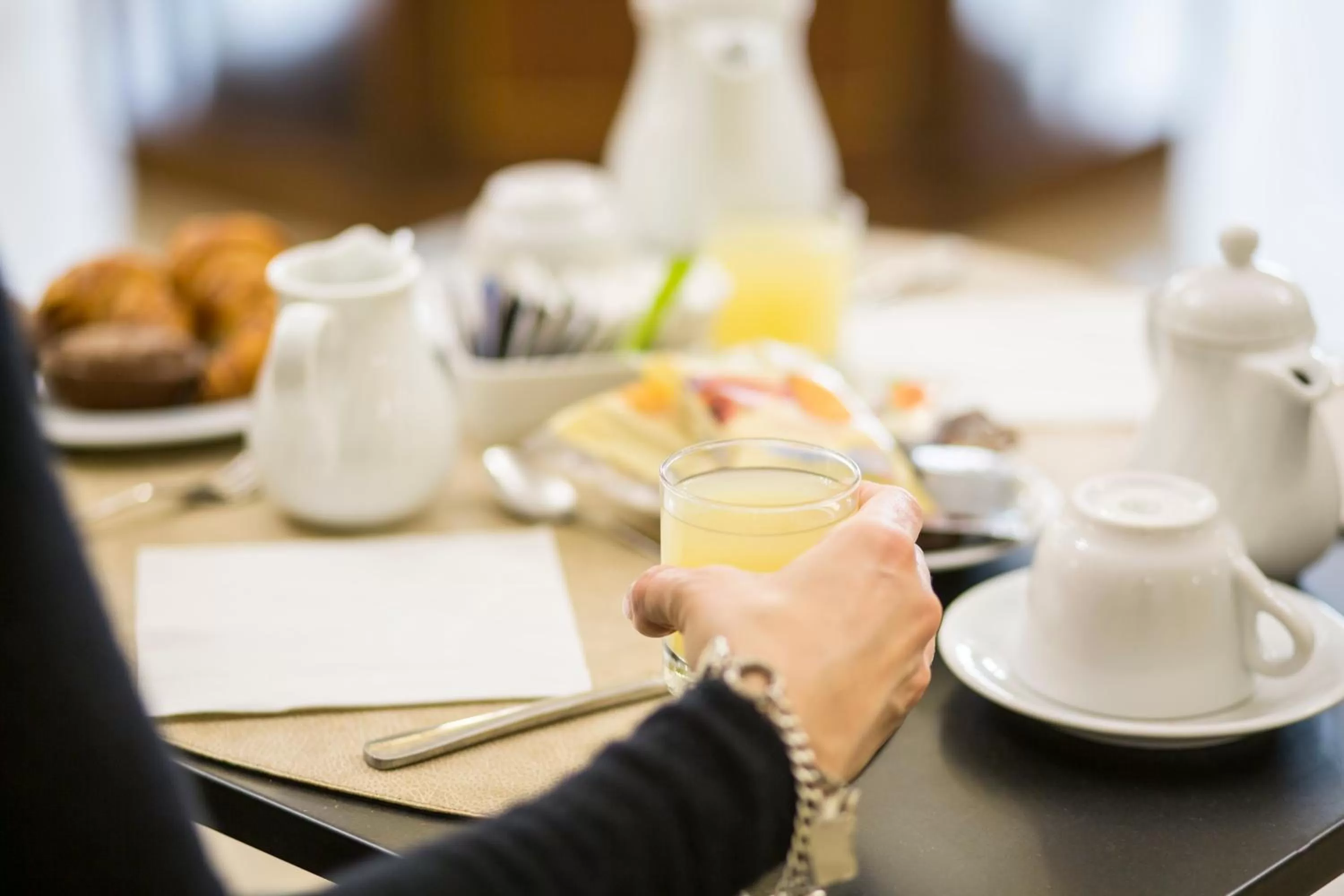 Buffet breakfast in Hotel Napoleon