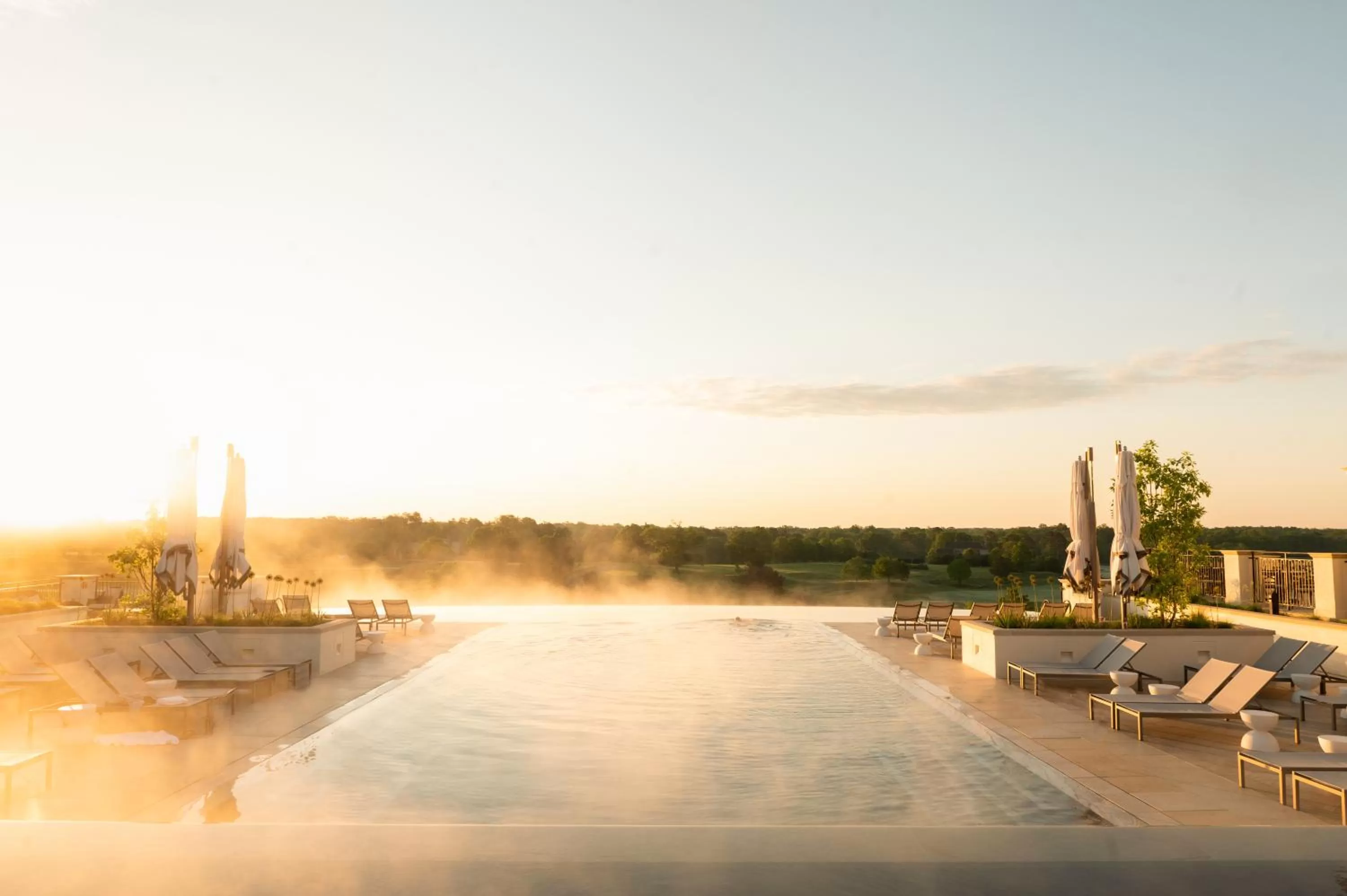 Swimming pool in Keswick Hall