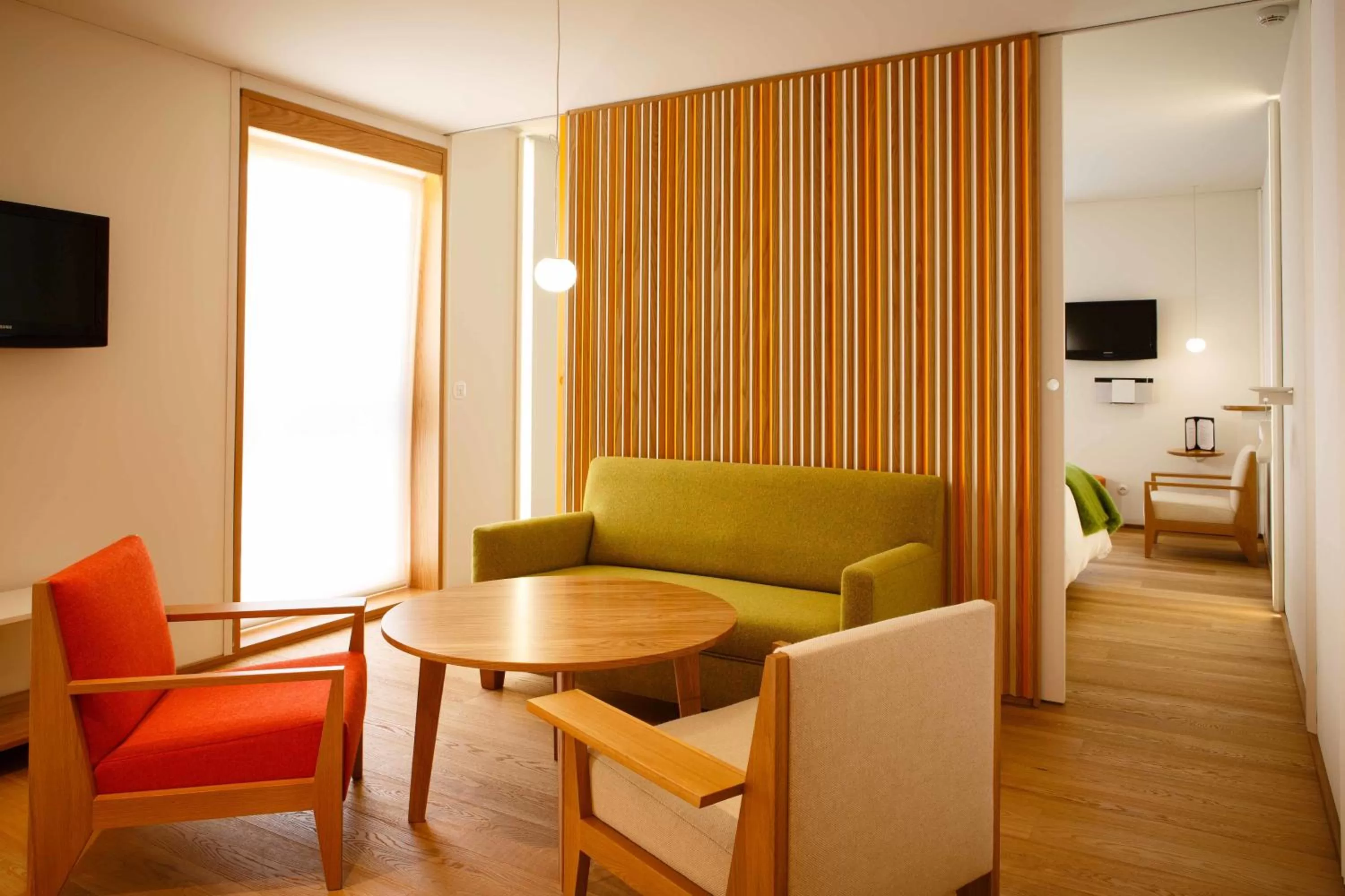 Bedroom in Hotel Echaurren Relais & Châteaux