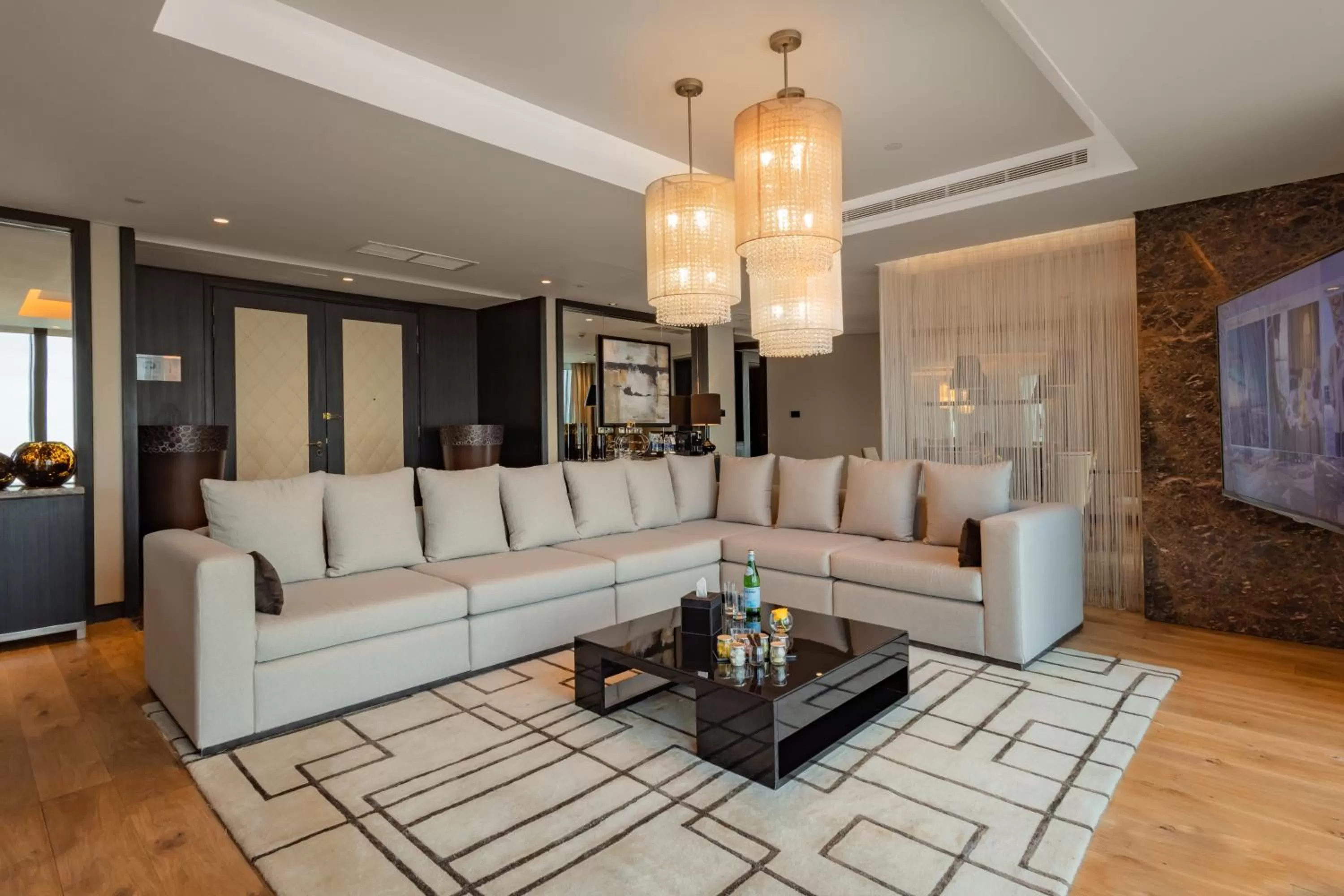 Living room in Amman Rotana