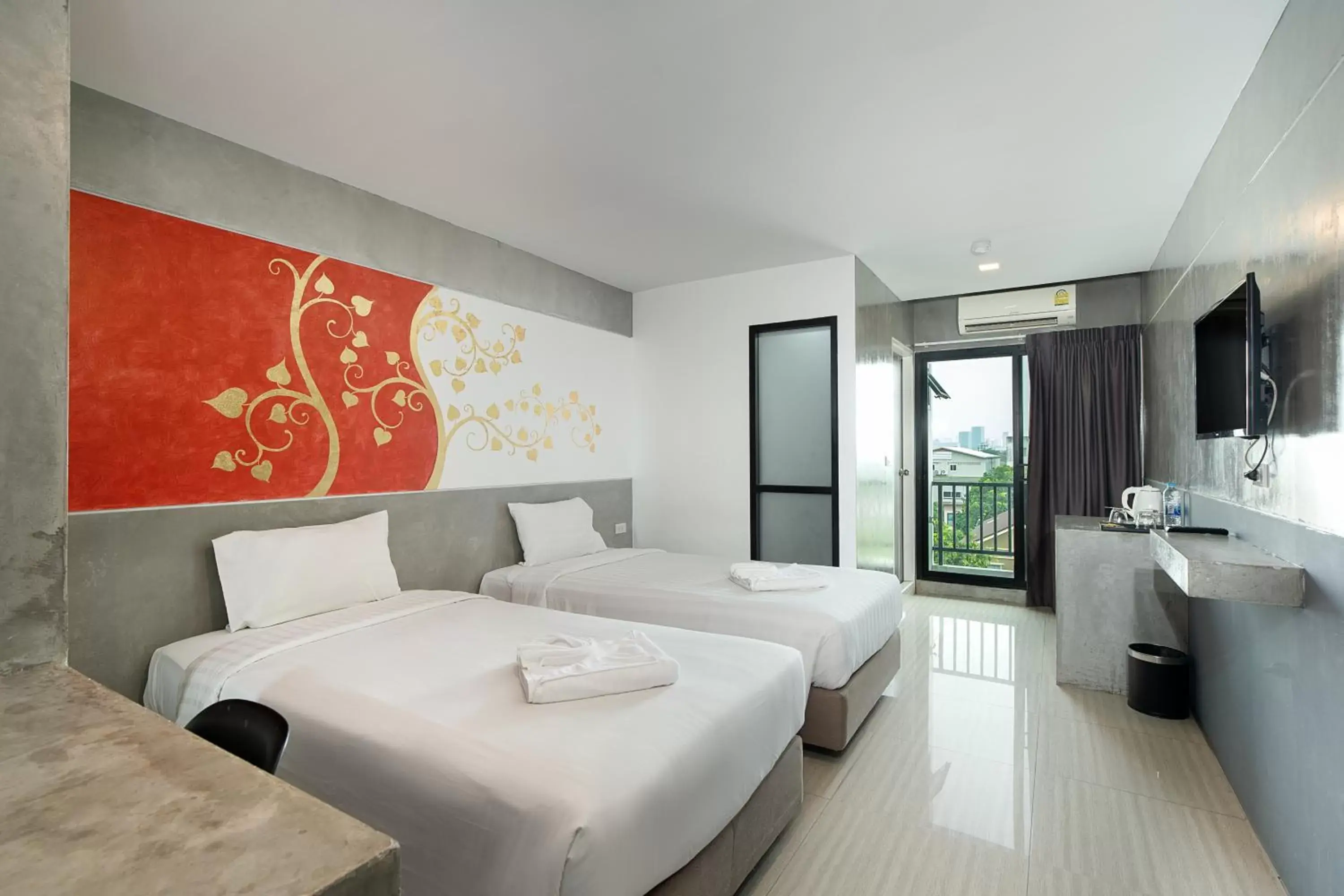 Premium Twin Room in The Riche Boutique SHA Plus Premium Twin Room in The Riche Boutique SHA Plus